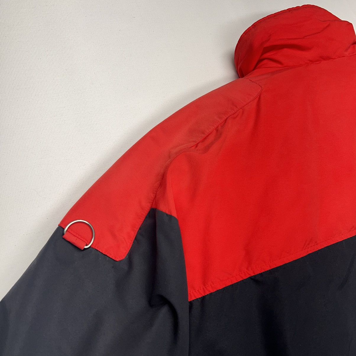 Vintage VTG Alpine Designs Jacket Red Black Goose Down Puffer Ski Size US L / EU 52-54 / 3 - 19 Thumbnail