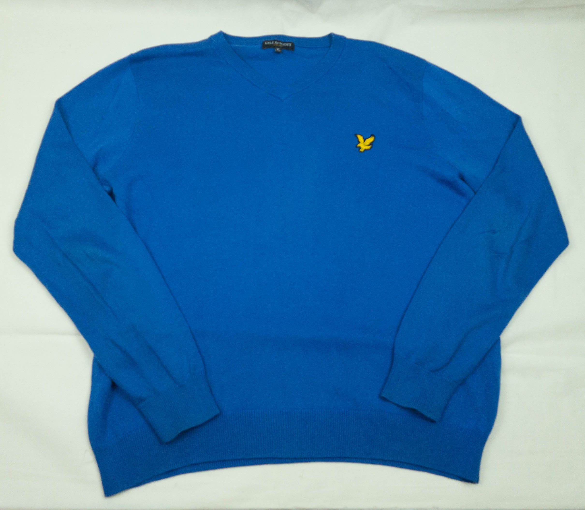 Lyle & Scott Lyle Scott mens jumper sweater cotton size XL Size US XL / EU 56 / 4 - 3 Thumbnail