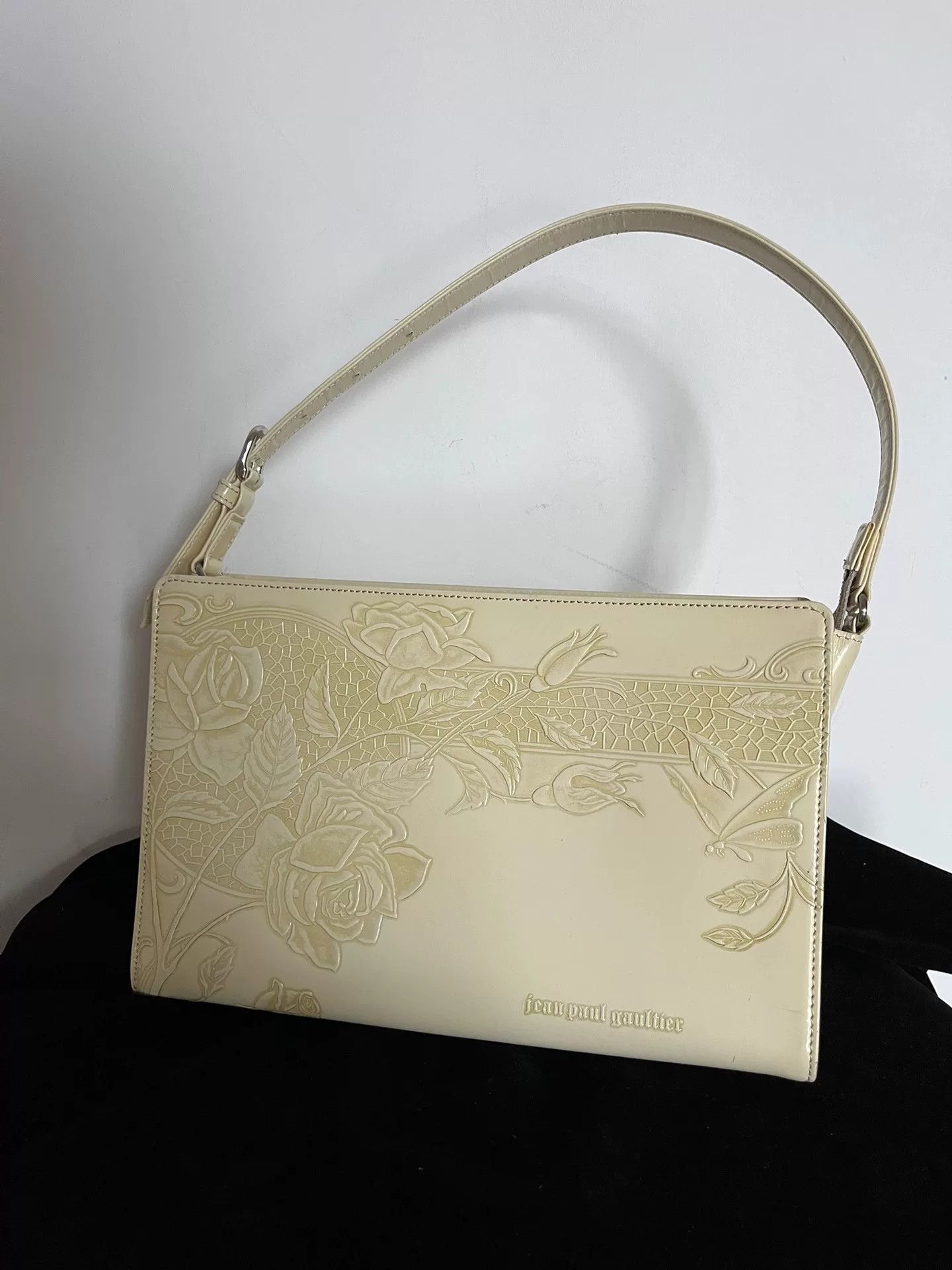 Jean Paul Gaultier Jean Paul Gaultier Beige Underarm Handbag Size ONE SIZE - 1 Thumbnail