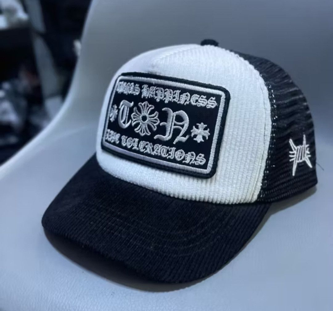 Japanese Brand Black corduroy mesh thisplan cap Size ONE SIZE - 1 Thumbnail