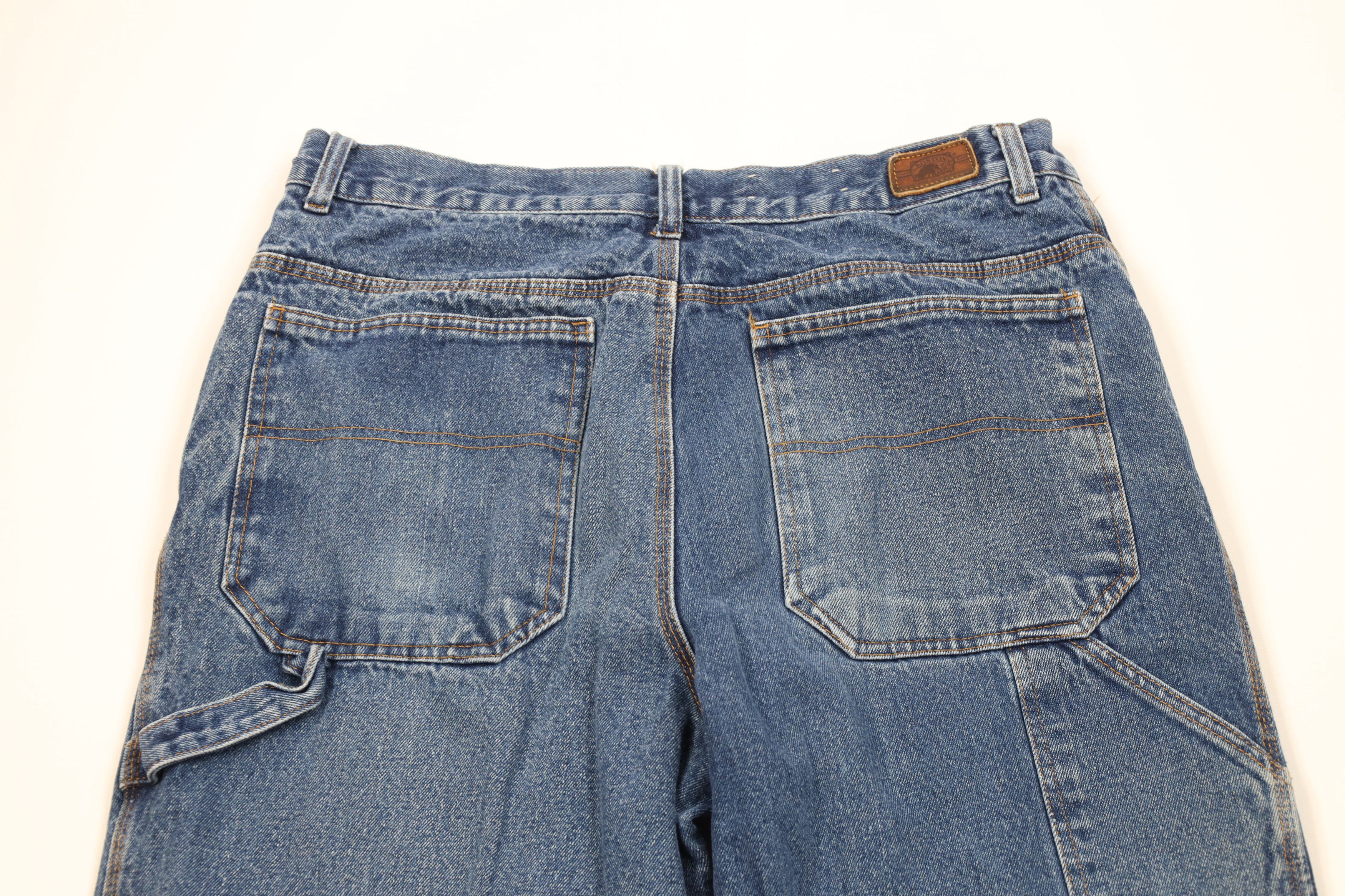 Vintage Vintage Streetwear Flannel Lined Heavyweight Denim Jeans Size US 36 / EU 52 - 12 Thumbnail
