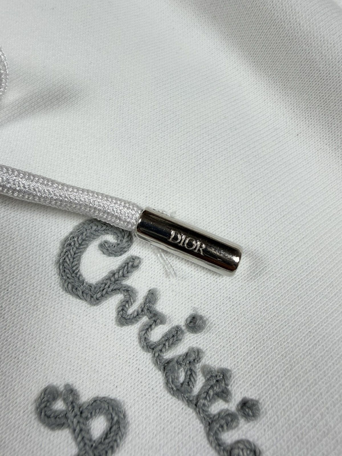 Dior Dior Atelier Hooded Sweatshirt Hoodie White Size L Size US L / EU 52-54 / 3 - 8 Thumbnail