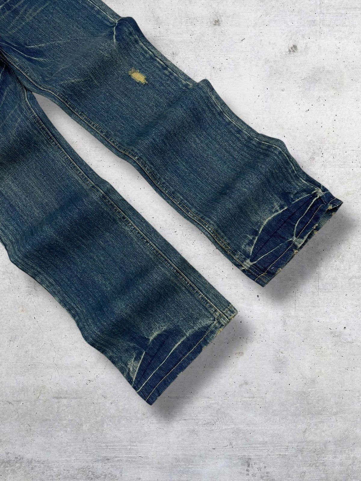 Hysteric Glamour POINT LOMA 1990S JAPAN DESIGNER PEACE&LOVE DAICOCK DENIM Size US 33 - 8 Thumbnail