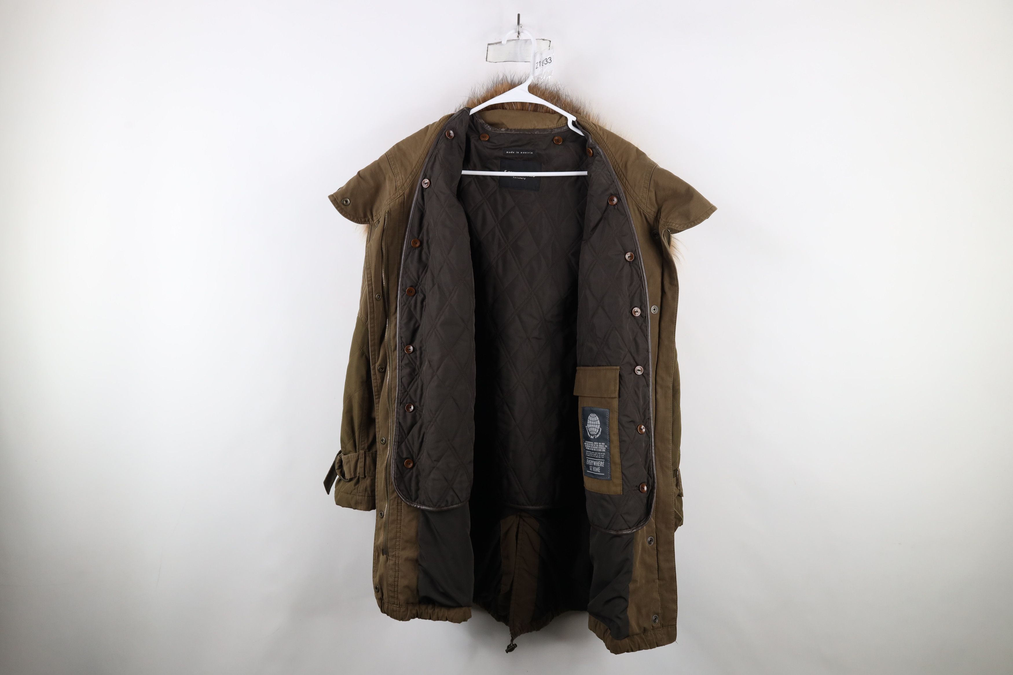 Vintage Vintage Schneiders Salzburg Trim Lined Hooded Parka Jacket Size L / US 10 / IT 46 - 9 Thumbnail