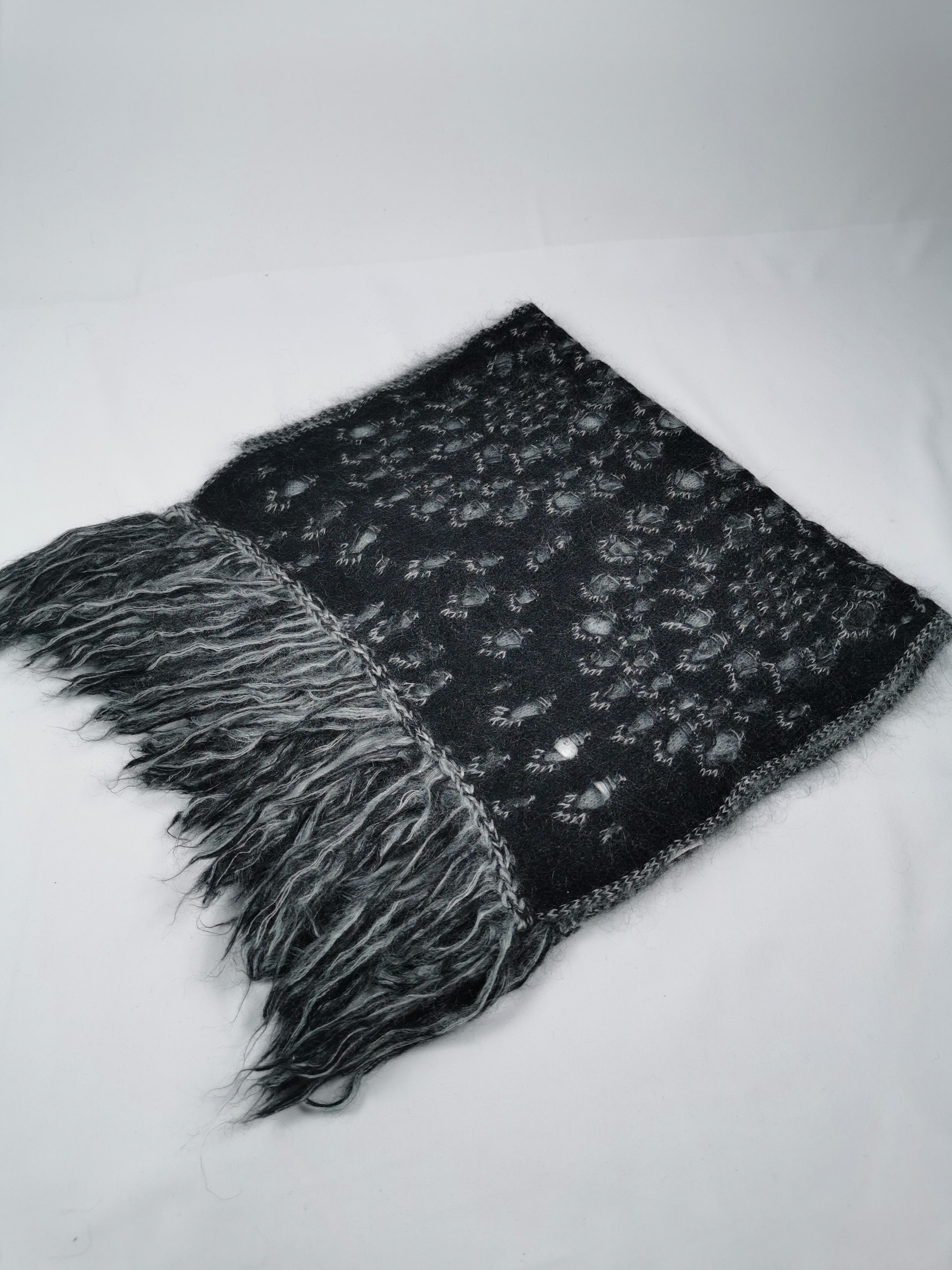 Christian Dior Monsieur Christian Dior scarf mohair Size ONE SIZE - 11 Thumbnail