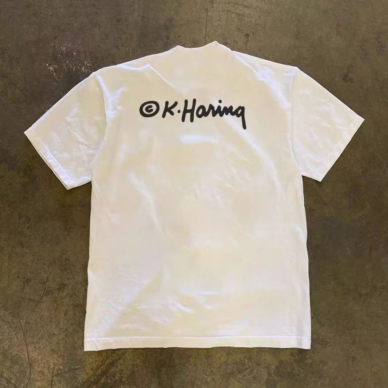 Japanese Brand White casual retro telephone print t-shirt Size US M / EU 48-50 / 2 - 2 Thumbnail