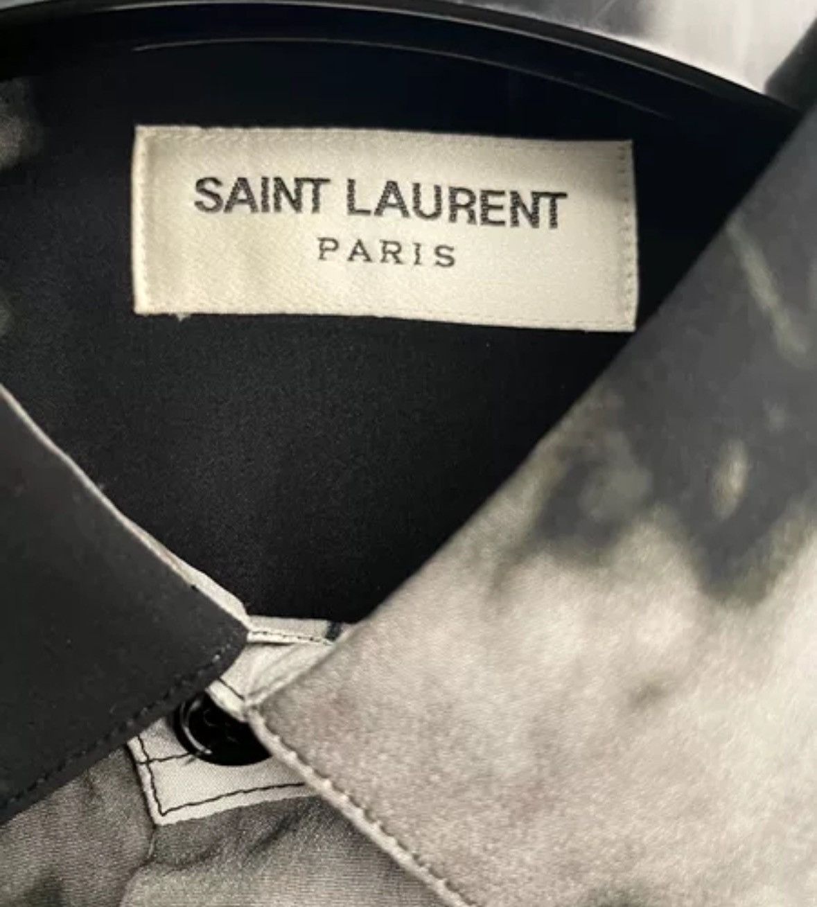 Saint Laurent Paris × Yves Saint Laurent Saint Laurent SLP Authentic 18 Spring/Summer Silk Shirt Size US S / EU 44-46 / 1 - 4 Thumbnail