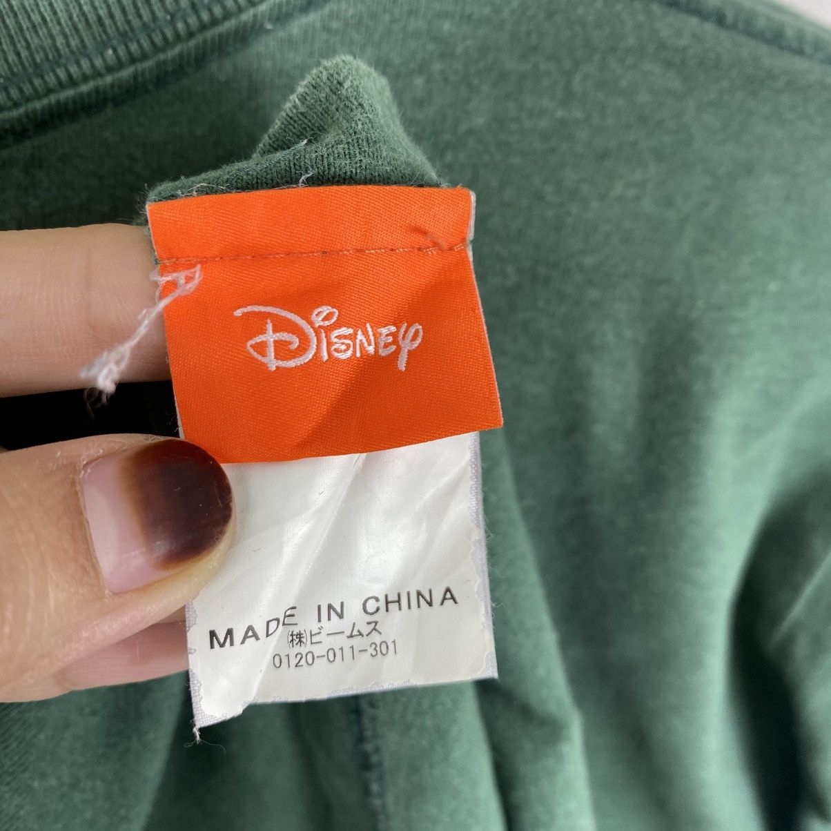 Disney Disney x Beams Seven Dwarfs Graphic Tee Green Size S Size US S / EU 44-46 / 1 - 6 Thumbnail
