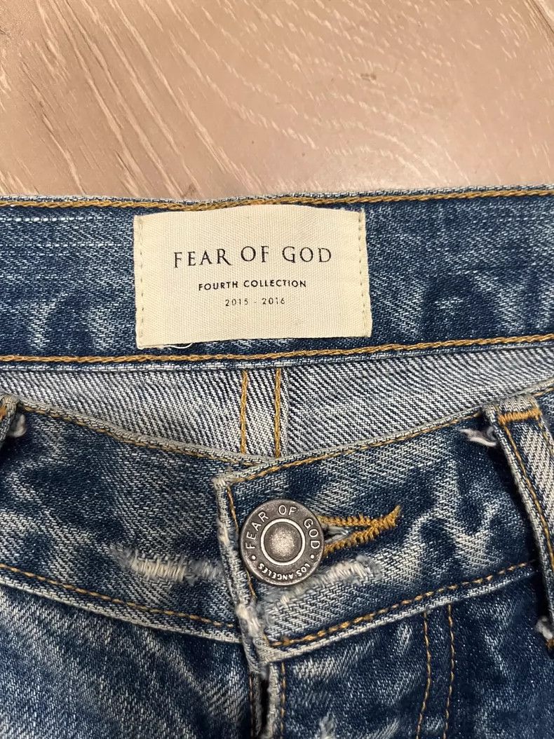 Fear of God Fear of God 4th og Blue Bull Size US 28 / EU 44 - 4 Thumbnail