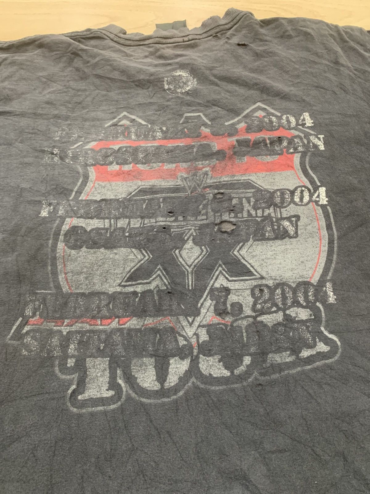 WWE Vintage WWE WrestleMania XX Tour T-Shirt (2004) stone cold Size US L / EU 52-54 / 3 - 8 Thumbnail