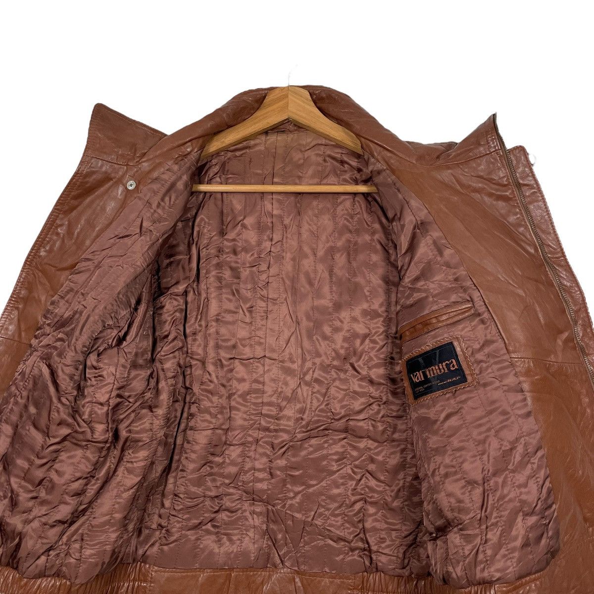 Other Varmura Biker Leather Jacket Size US M / EU 48-50 / 2 - 12 Thumbnail