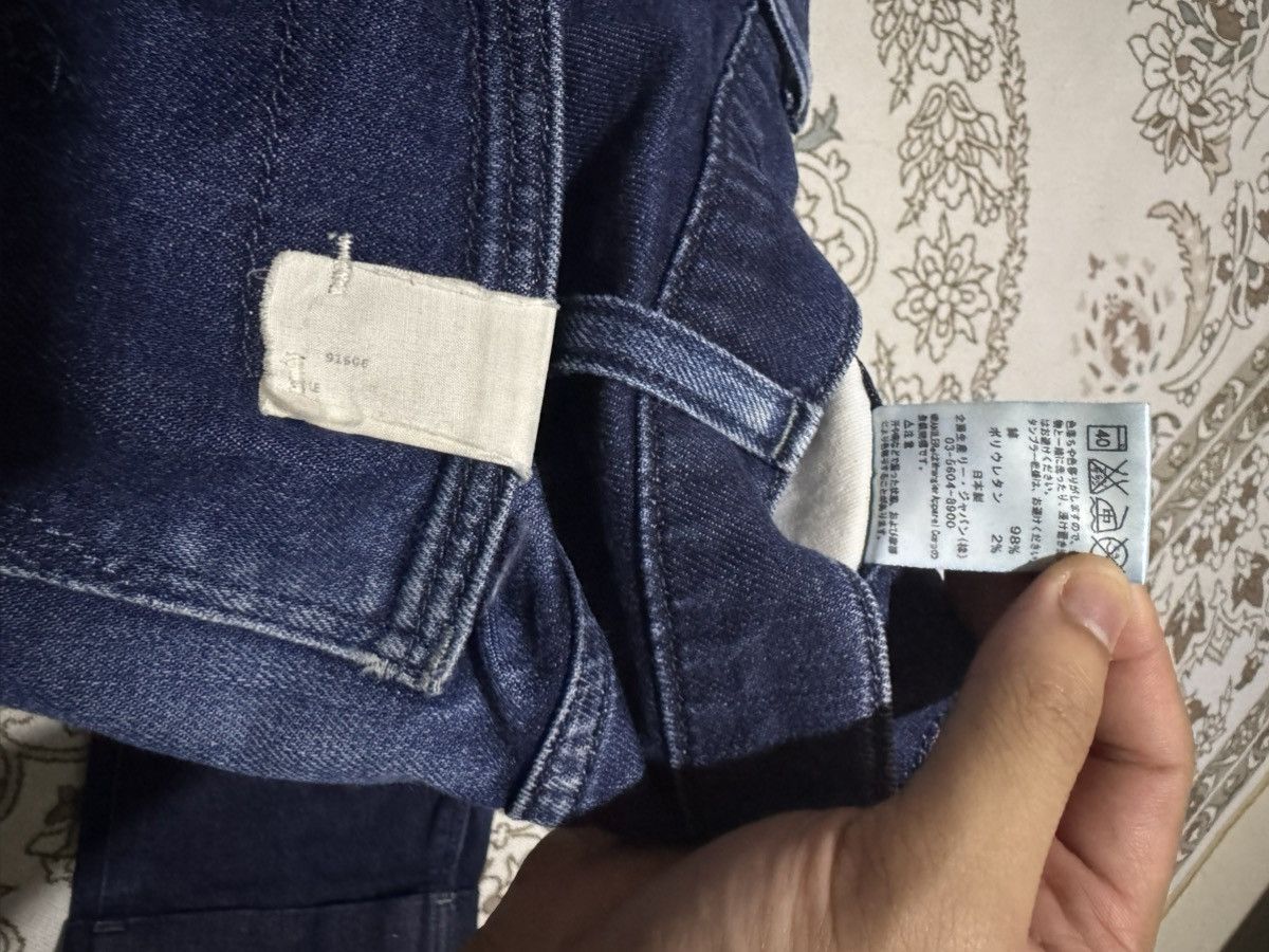 Lee × N.Hoolywood × Vintage OG N Hollywood x Lee Gripper Zipper Denim Blue Jeans Size US 31 - 5 Thumbnail