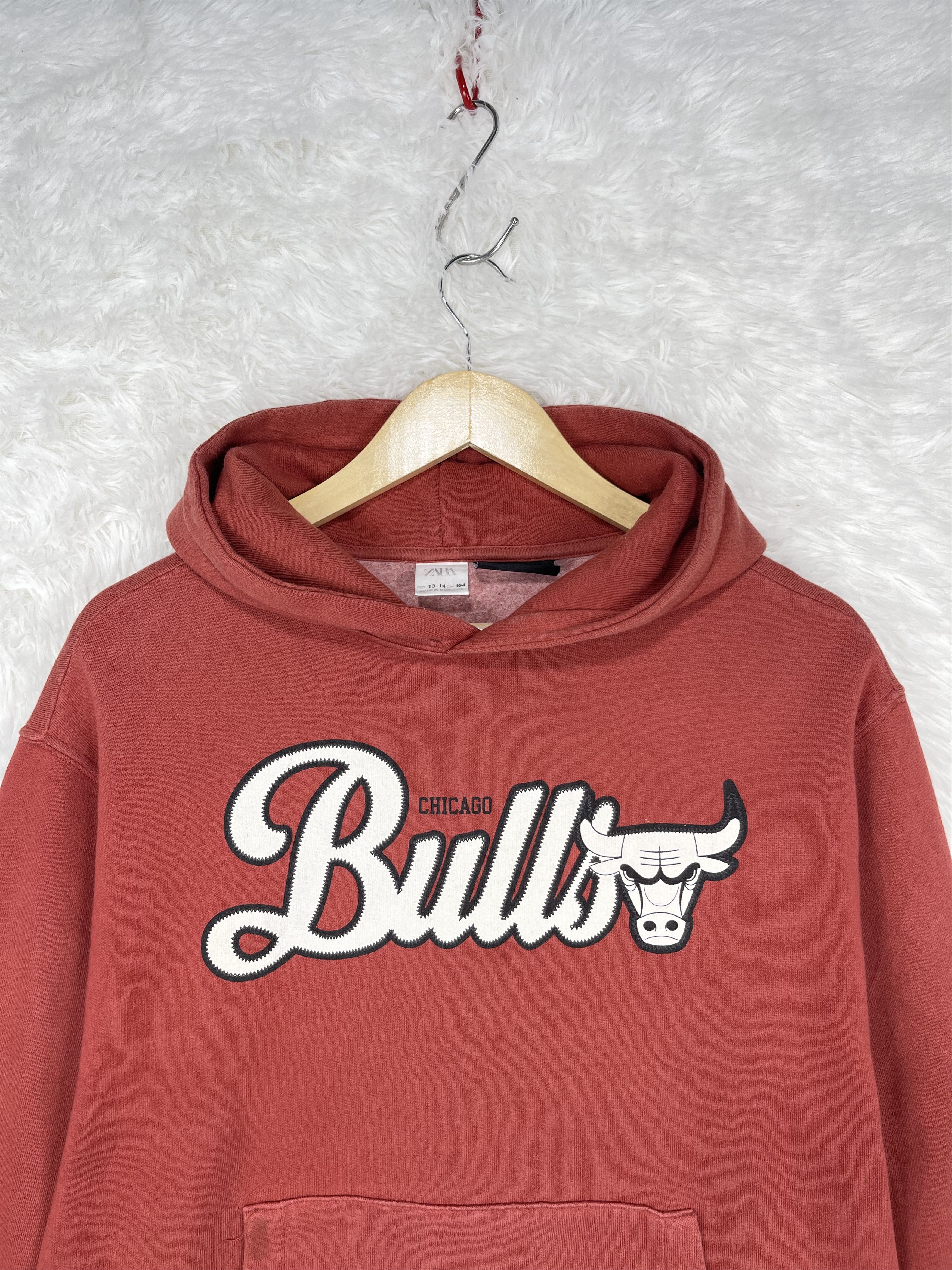 Zara Vintage Zara x NBA Chicago Bulls Hoodie Sweatshirt AS0013 Size US S / EU 44-46 / 1 - 3 Thumbnail