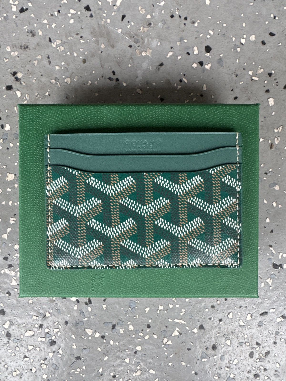 Goyard Green Goyard cardholder Size ONE SIZE - 1 Thumbnail