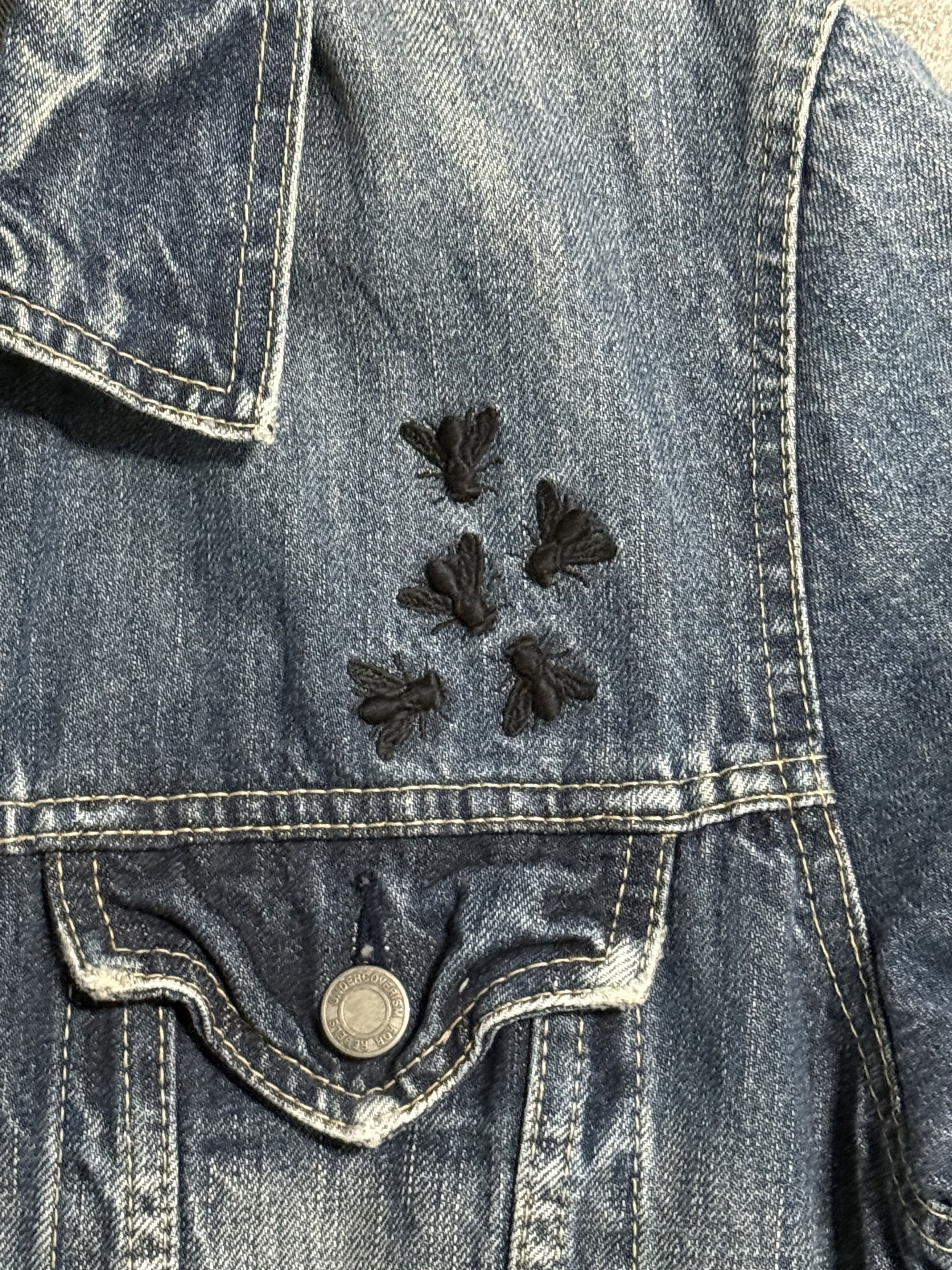 Undercover Bug Denim Jackter Undercover SS06 GURUGURU Size US L / EU 52-54 / 3 - 3 Thumbnail