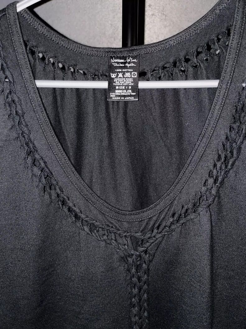 Number (N)ine Number (N)ineClassic braided hollow vest sleeveless T-shirt Size US L / EU 52-54 / 3 - 4 Thumbnail