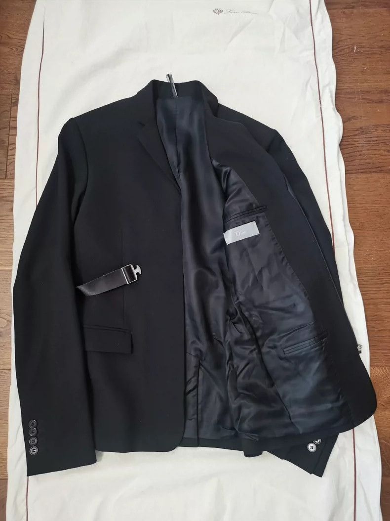Dior Dior Homme Runway Black Coat Size US M / EU 48-50 / 2 - 4 Thumbnail