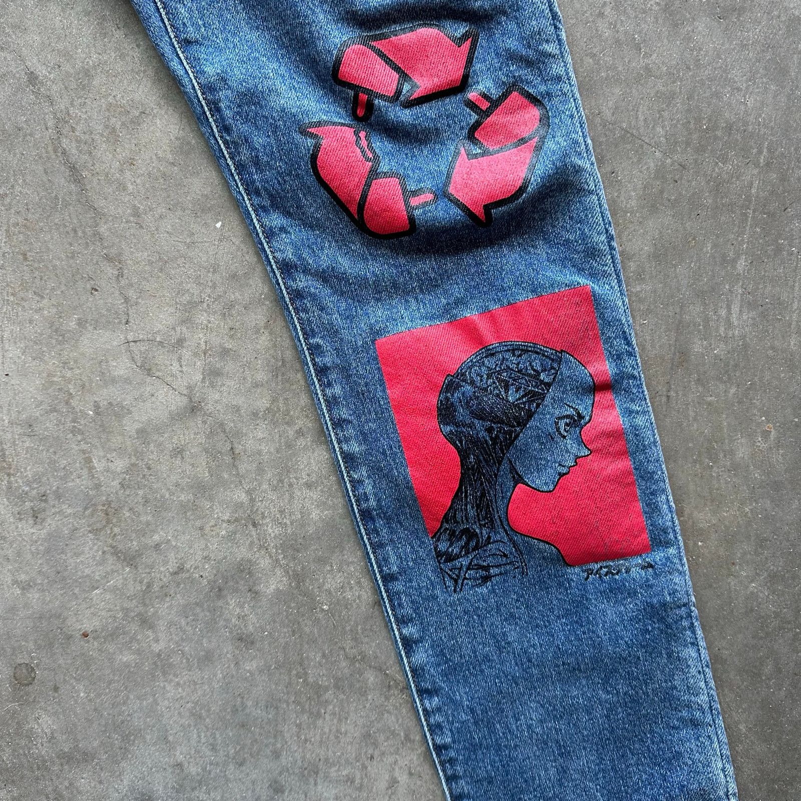 Icecream Infamous Ice Cream Jeans 32x32 Size US 32 / EU 48 - 5 Thumbnail