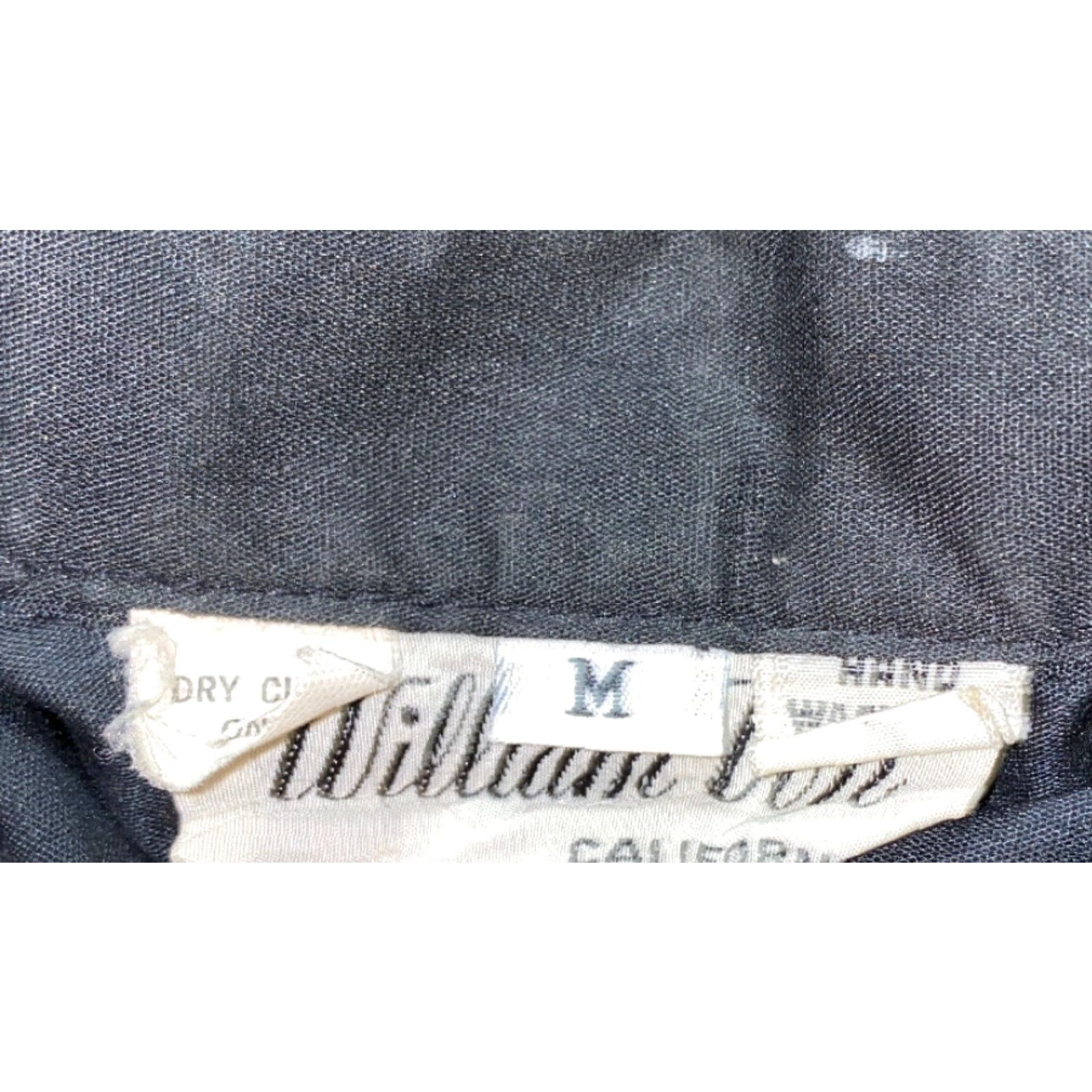 Vintage VINTAGE William Von Queen Crew Mens Black Short Sleeve Button Front Shirt M Size US M / EU 48-50 / 2 - 5 Thumbnail