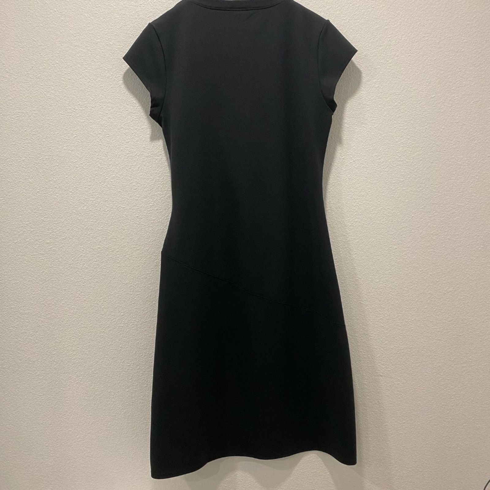 Athleta Athleta Women's Black Stretch Sleeveless Dress - Medium Size M / US 6-8 / IT 42-44 - 5 Thumbnail