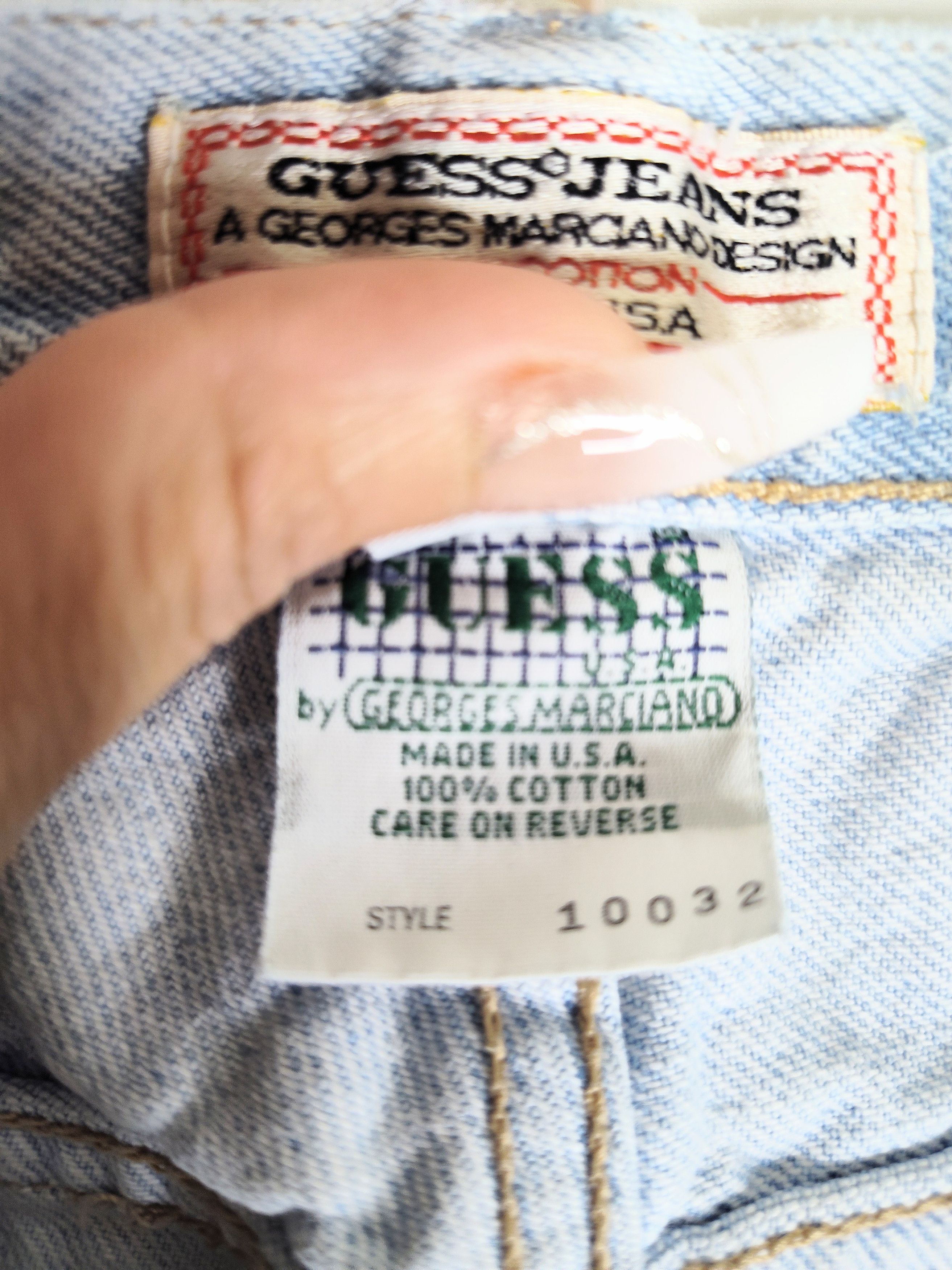 Georges Marciano Vintage Georges Marcino Guess Jeans Size US 33 - 2 Thumbnail