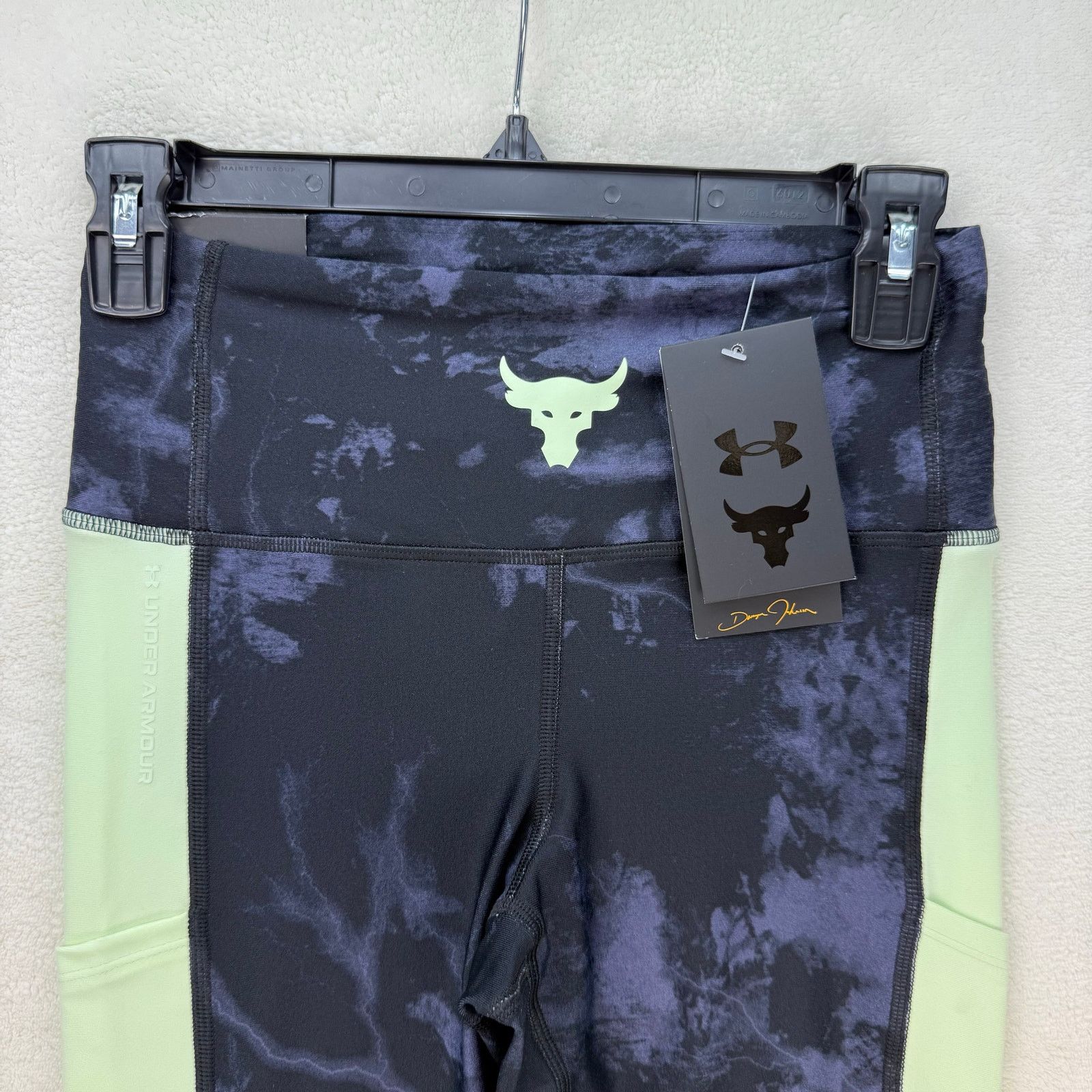 Under Armour UNDER ARMOUR X PROJECT ROCK WOMEN'S SMALL COMPRESSION LEGGIN Size 26" / US 2 / IT 38 - 2 Thumbnail