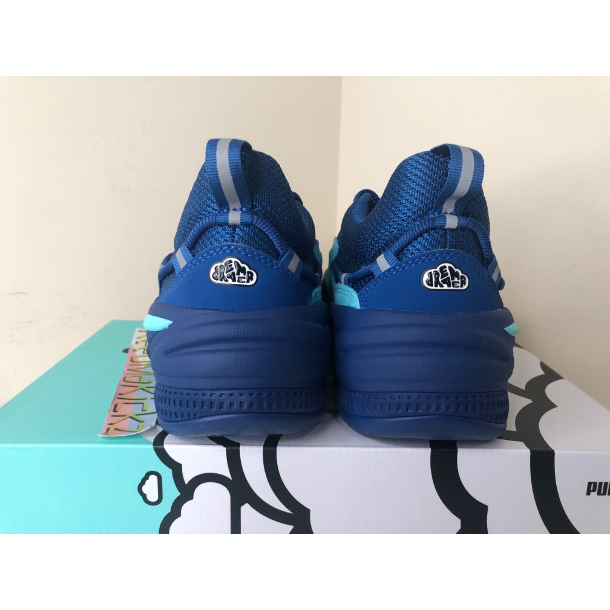 Puma Puma RS Dreamer Jcole Blue E-Line mens 7.5us Size US 7.5 / EU 40-41 - 4 Thumbnail