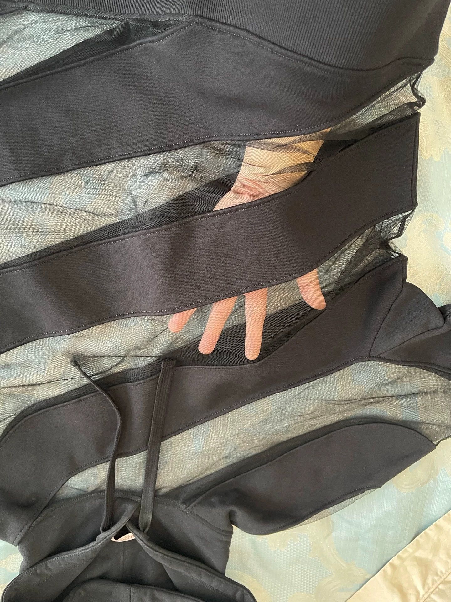 Valentino Valentino S (oversized) Mesh Panel Runway Sweatshirt 98New Size US S / EU 44-46 / 1 - 2 Thumbnail