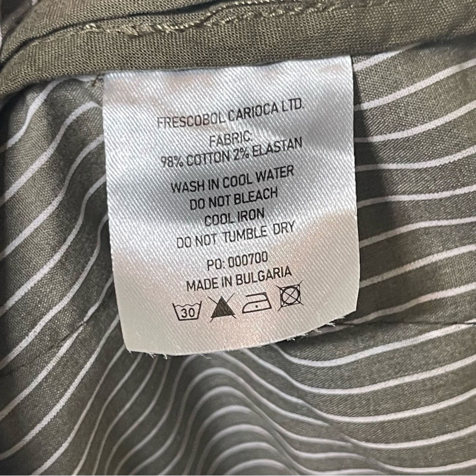 Frescobol Carioca Frescobol Carioca olive green cotton blend pants sz 30 Size US 30 / EU 46 - 10 Thumbnail