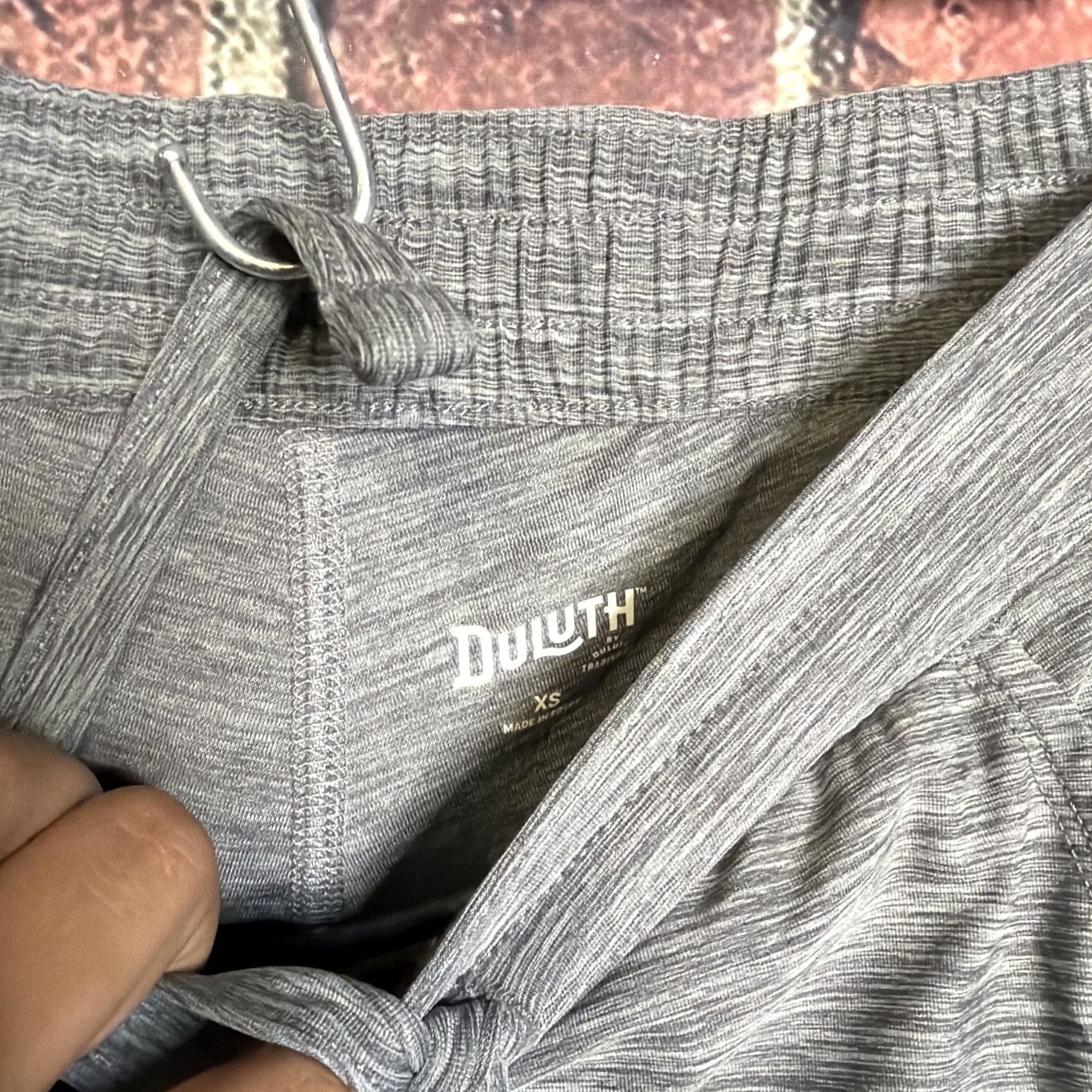 Duluth Trading Company Duluth Trading Co Skort Womens XS Gray Athletic Drawstring Pockets Quick Dry Golf Hiking Tennis Walking Lightweight Short Size ONE SIZE - 4 Thumbnail