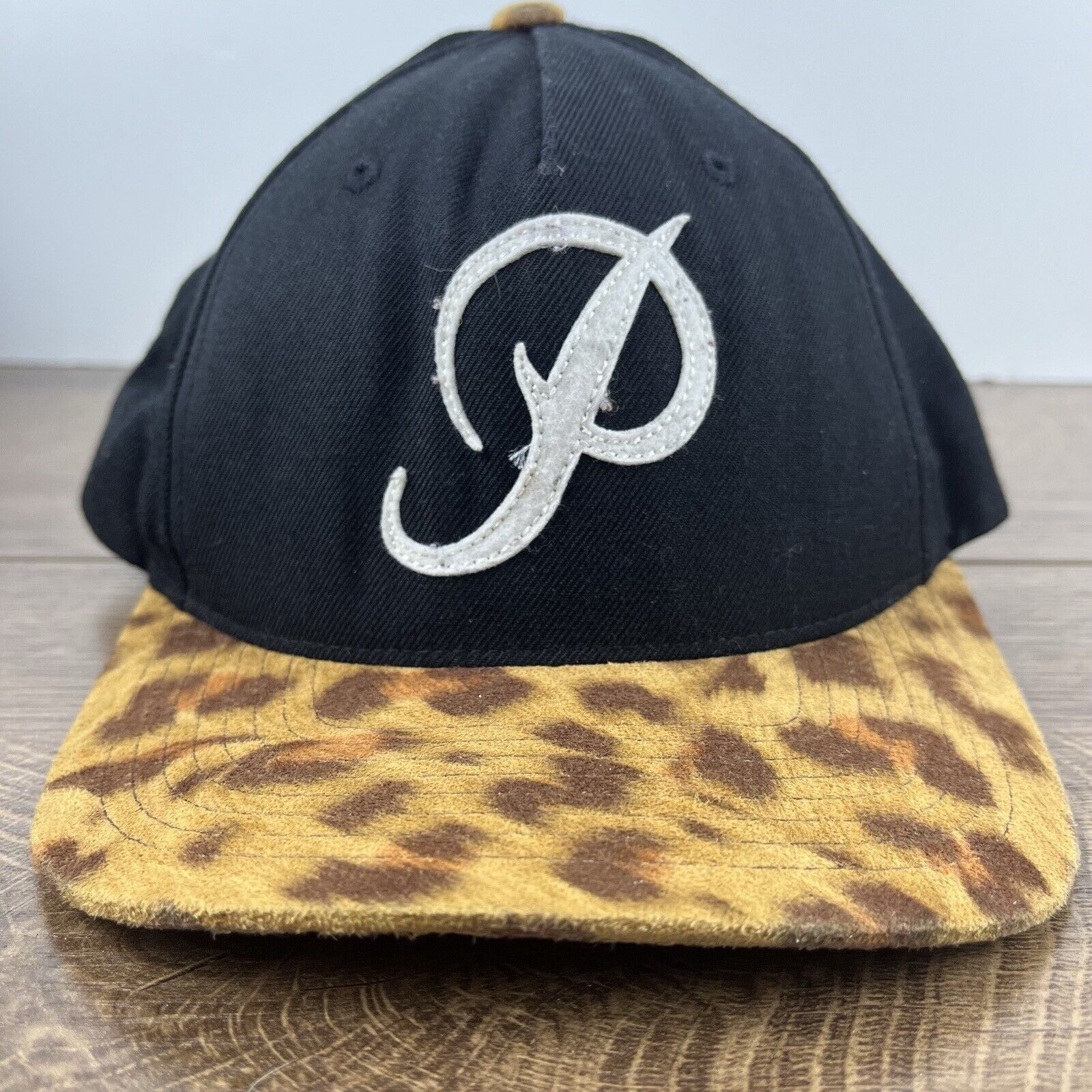 Starter P Starter Hat Black Cap Hat Adjustable Hat Black Adult Hat Size ONE SIZE - 6 Thumbnail