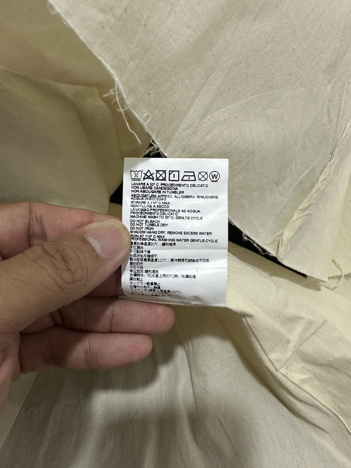 Maison Margiela Maison margiela Contrast Stitch Jacket Embroidered Poem Size S / US 4 / IT 40 - 11 Thumbnail