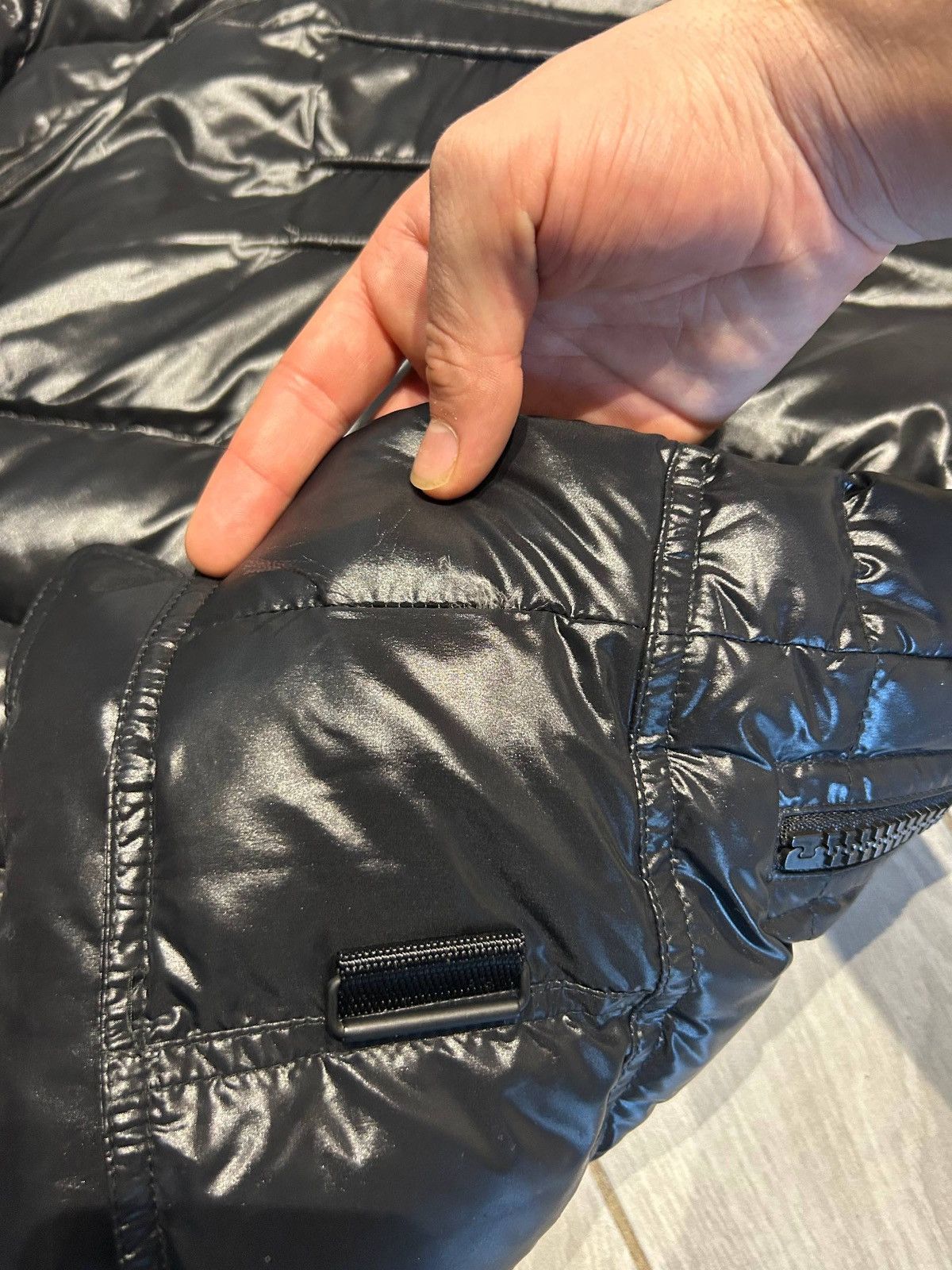 Dior DIOR Homme SLIMANE Black Down Aviator Jacket Collectors 2007 Size US L / EU 52-54 / 3 - 15 Thumbnail