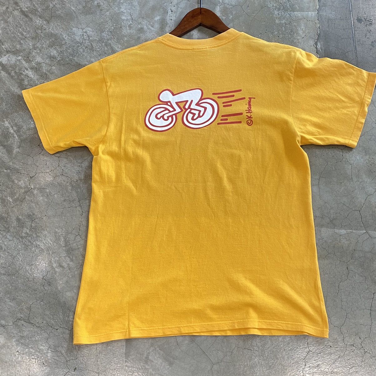 Keith Haring Vintage 90s Keith Harring Pop shop Tee Size M / US 6-8 / IT 42-44 - 4 Thumbnail