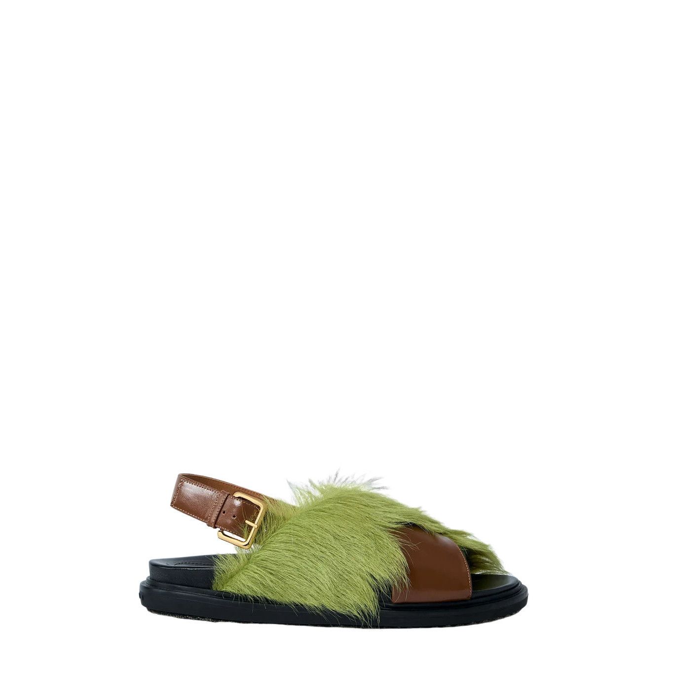 MARNI Fussbett Green Sandals New & Authentic (Women's size:7