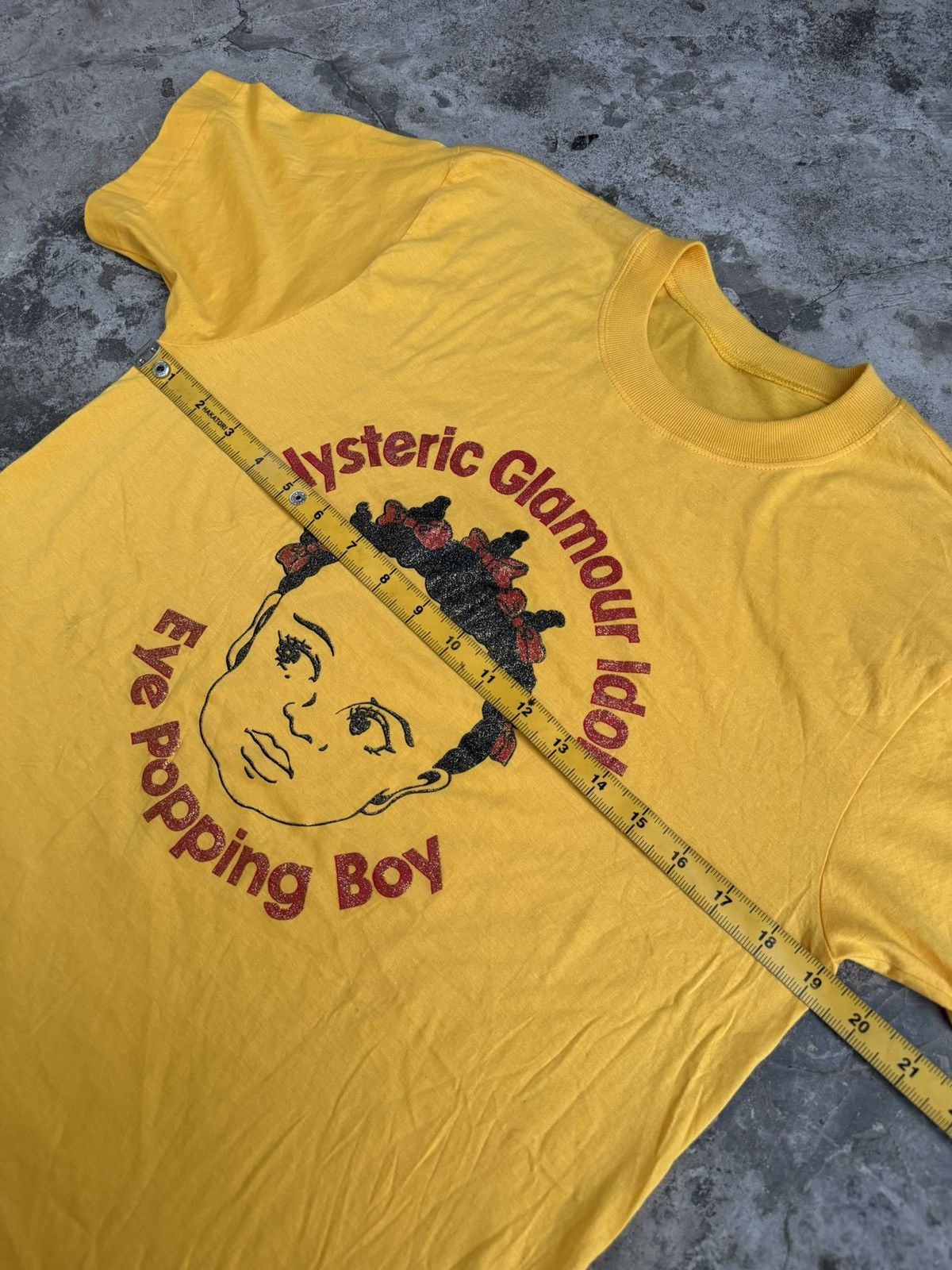 Hysteric Glamour Vintage Hysteric Glamour Eye popping boy Tshirt Size US M / EU 48-50 / 2 - 5 Thumbnail