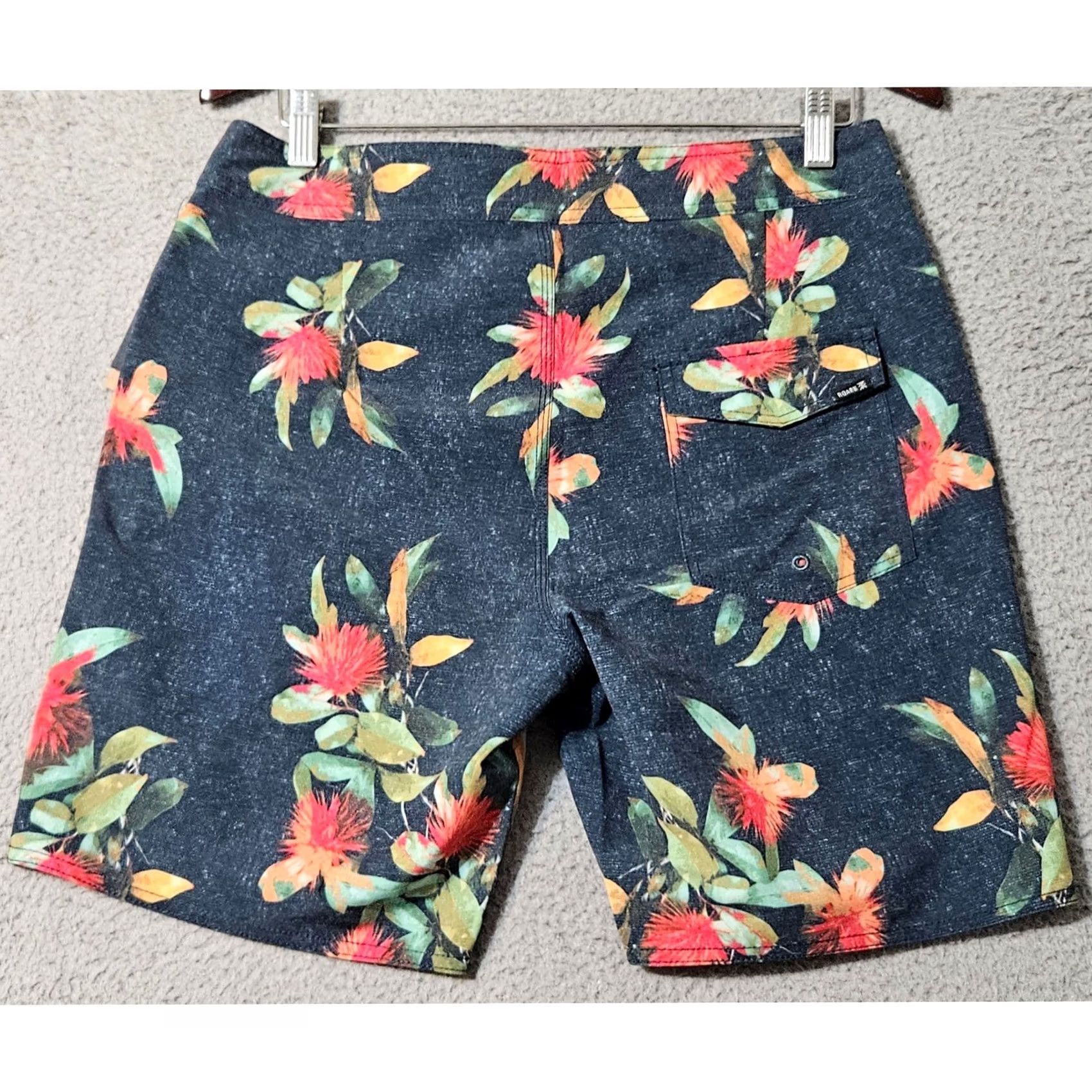 Roark Roark Passage 18" La Selva Board Shorts Swim Navy Size 30 Men's NWT Size US 30 / EU 46 - 2 Thumbnail