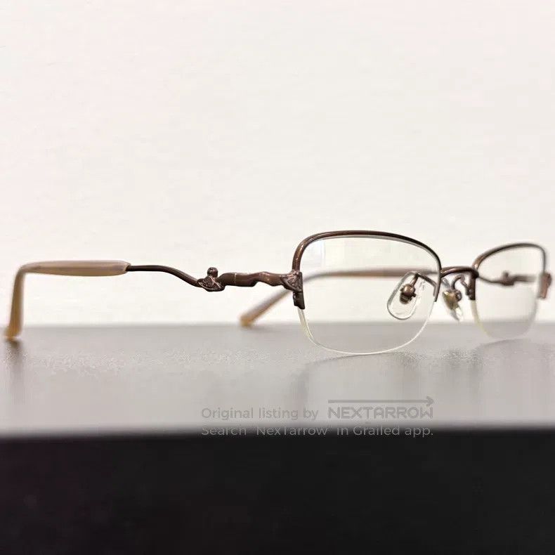 Vivienne Westwood Vivienne Westwood Glossy Saturn Logo Sunglasses Size ONE SIZE - 4 Thumbnail