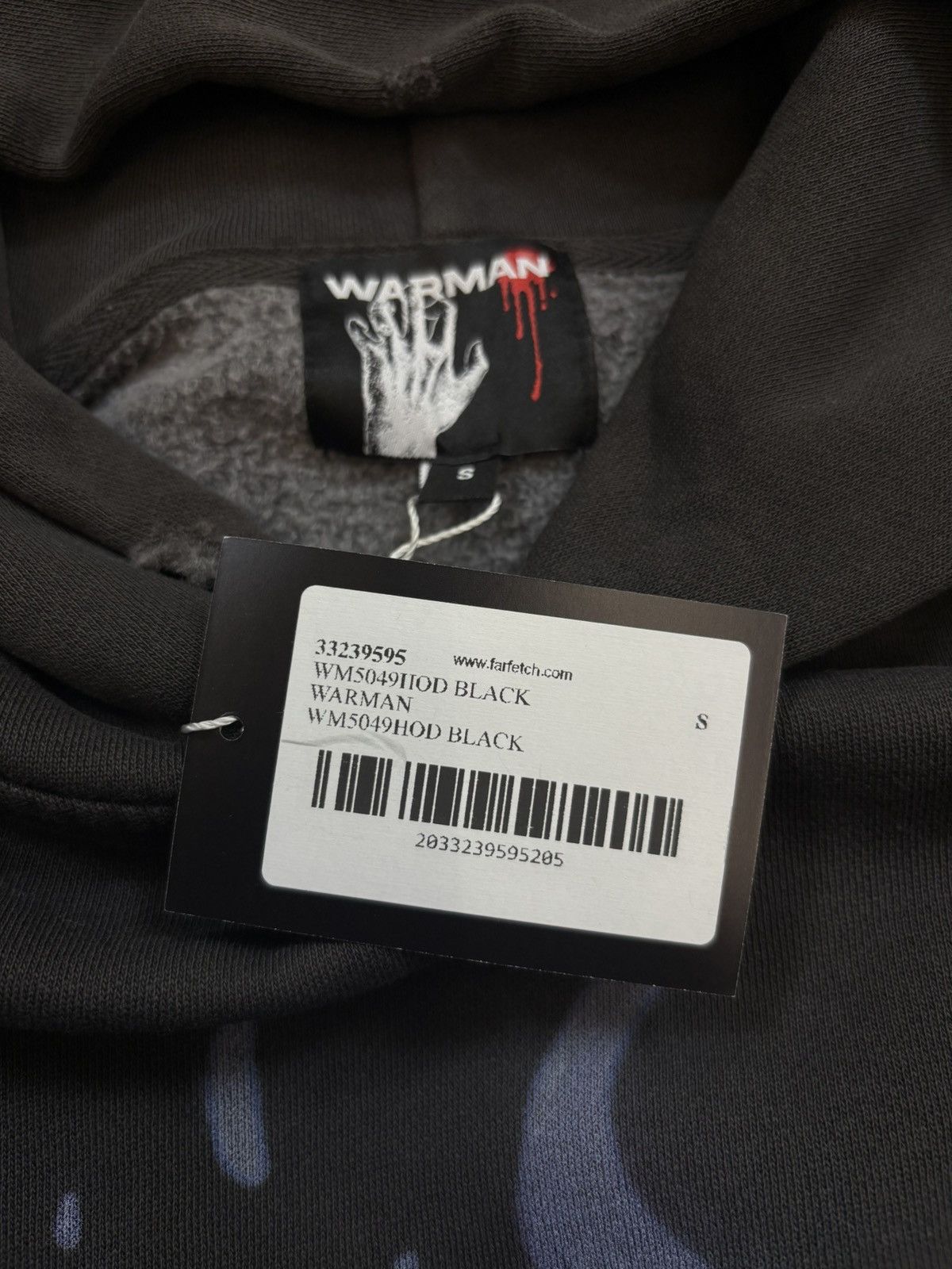 Other Warman Ghost Skull Graphic Hoodie, Black Size US S / EU 44-46 / 1 - 9 Thumbnail
