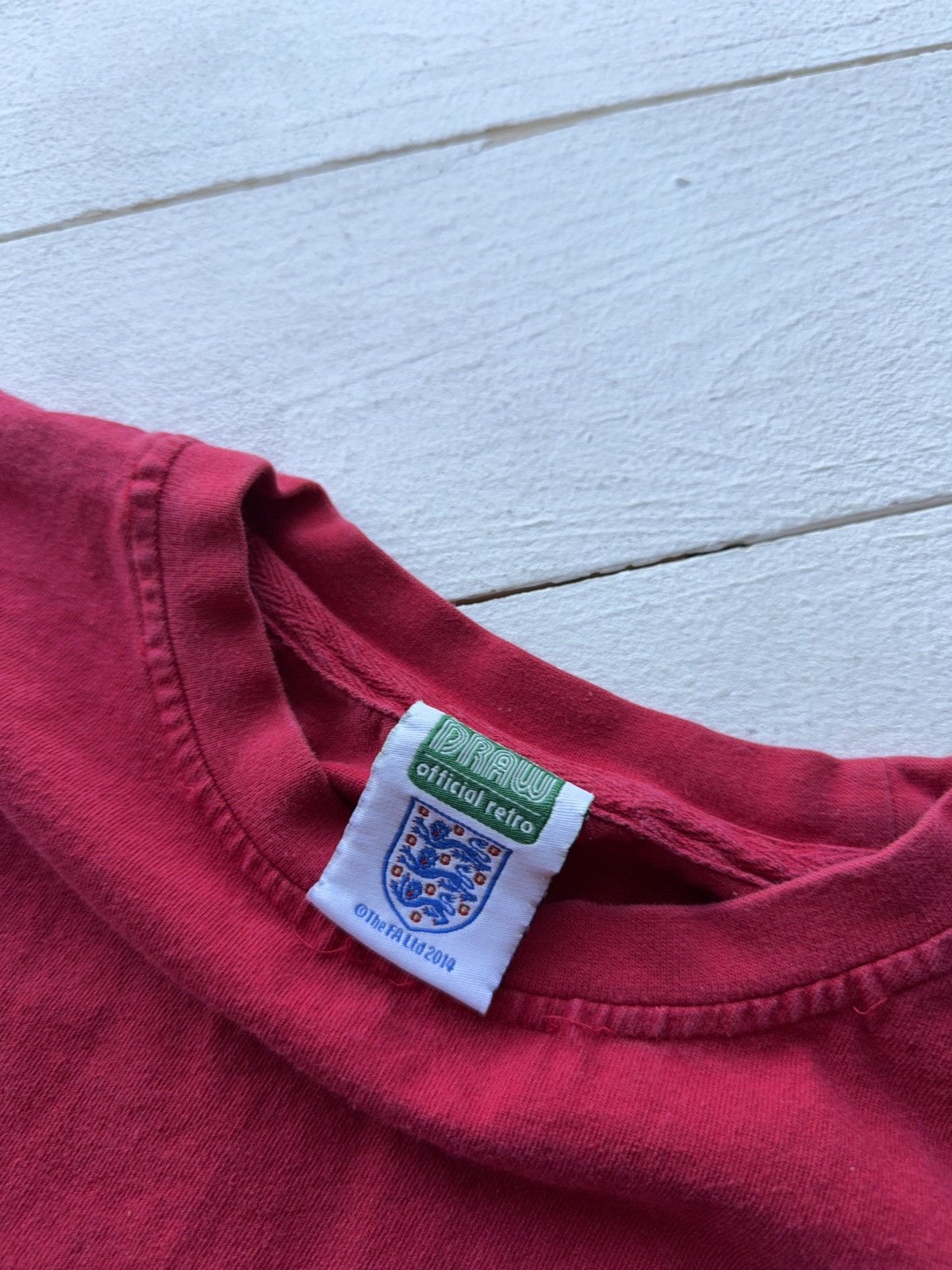 Vintage 2014 England Team 00s Football #6 Shirt Long Sleeve Retro Size US M / EU 48-50 / 2 - 7 Thumbnail