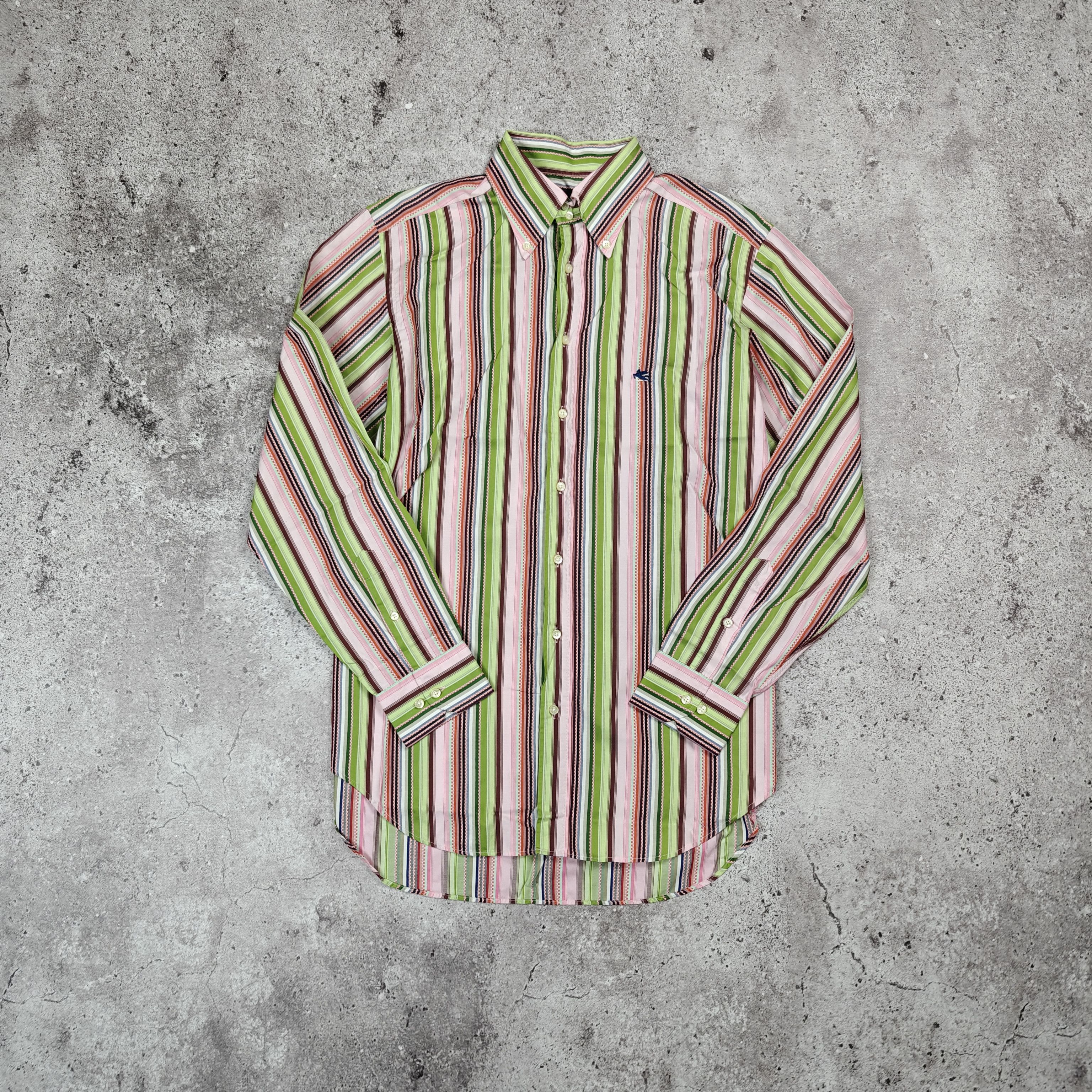 Etro Etro Striped Shirt Italy size 42 Size US L / EU 52-54 / 3 - 1 Thumbnail