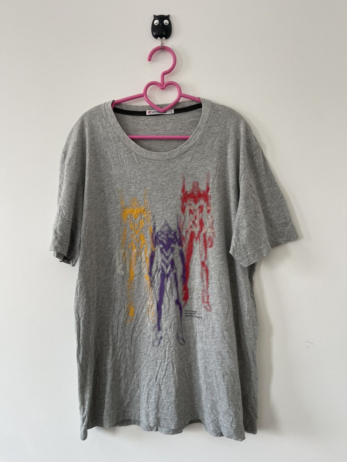 Anime NEON GENESIS EVANGELION X Uniqlo Size US L / EU 52-54 / 3 - 1 Thumbnail