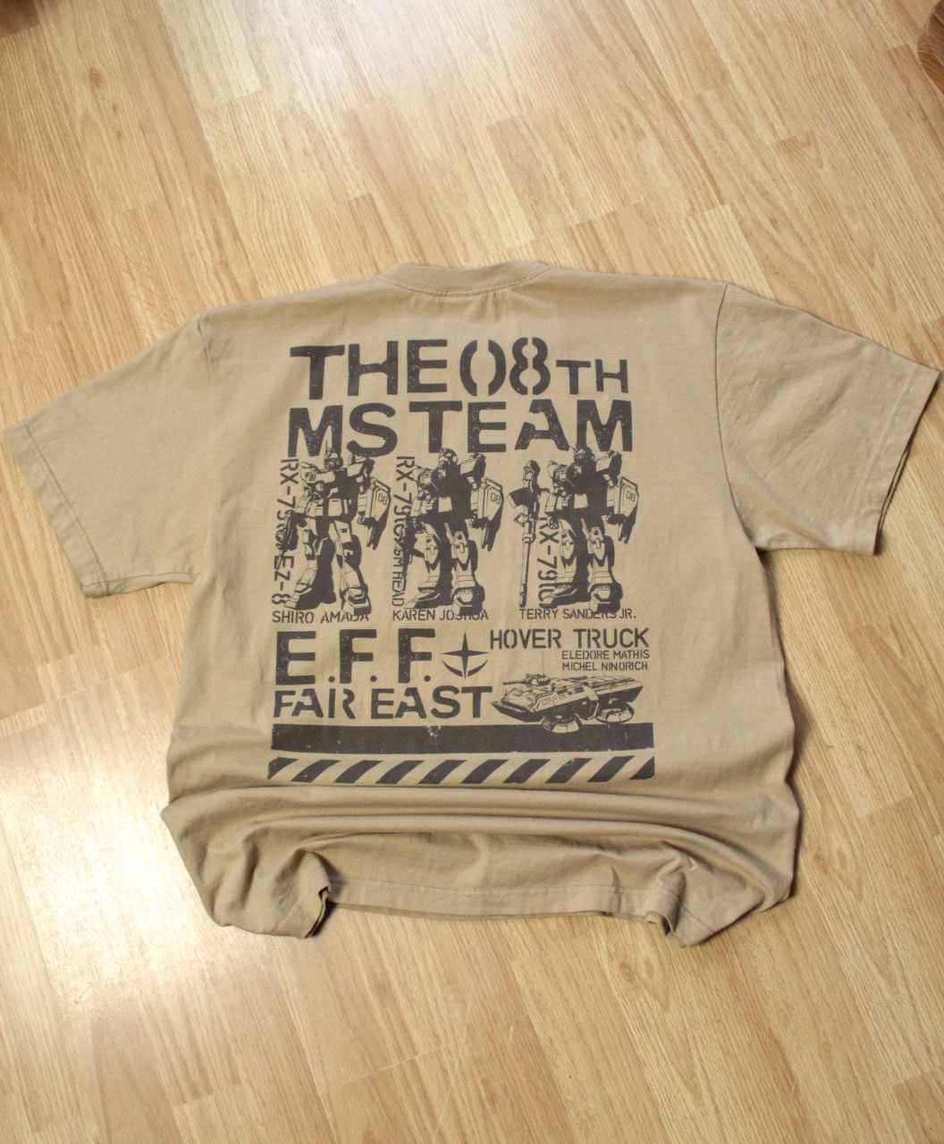 Anime 🔥 1996 Mobile Suit Gundam The 08Th MS Team Anime Japan Shirt Size US XL / EU 56 / 4 - 1 Thumbnail