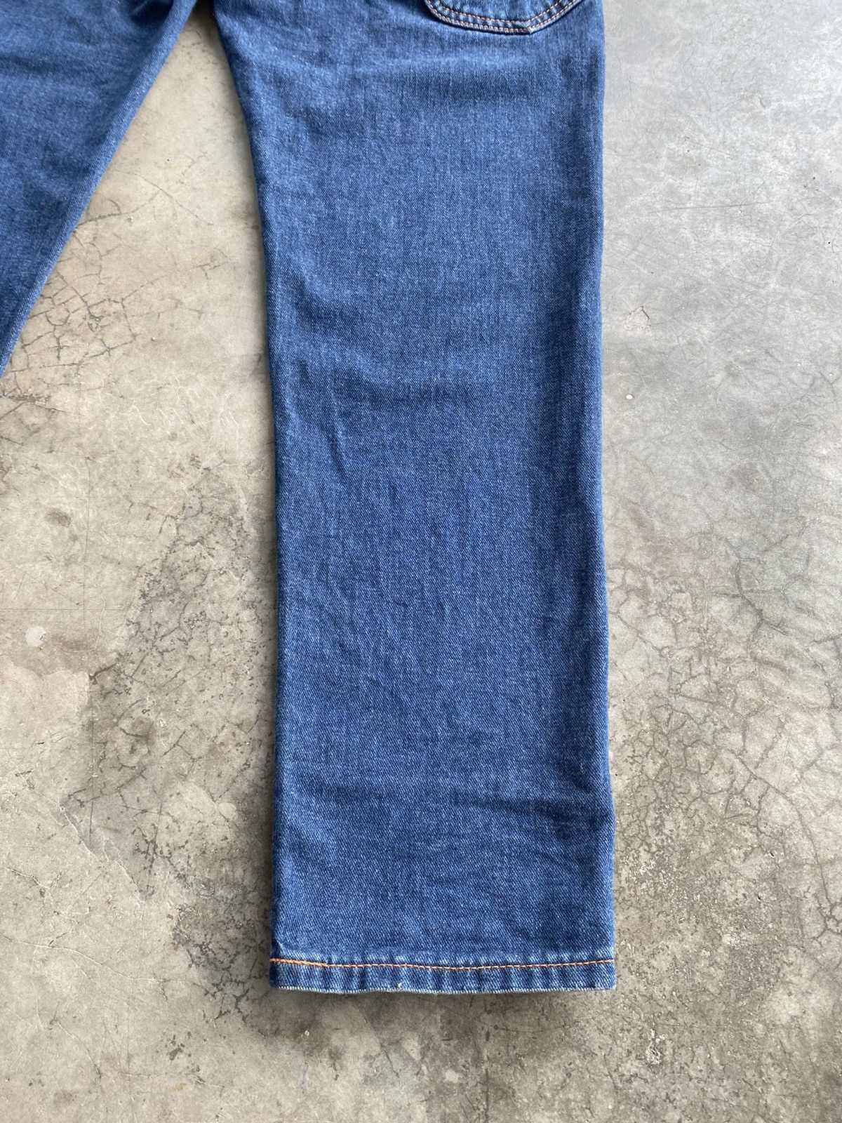 Issey Miyake × Lee × mercibeaucoup Lee x Issey Miyake Mercibeaucop High Rise Blue Jeans @122 Size US 30 / EU 46 - 7 Thumbnail