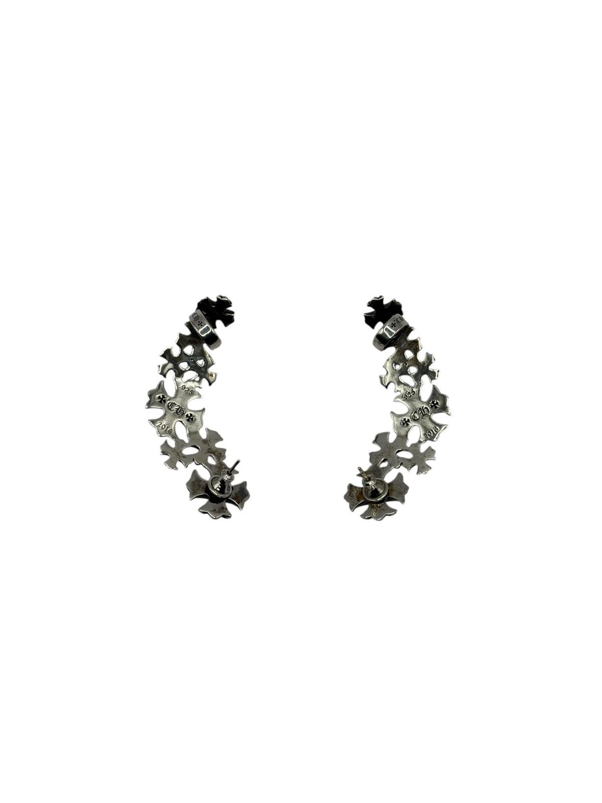 Chrome Hearts CHROME HEARTS CLIMBER EARRINGS LEFT AND RIGHT EAR Size ONE SIZE - 2 Thumbnail