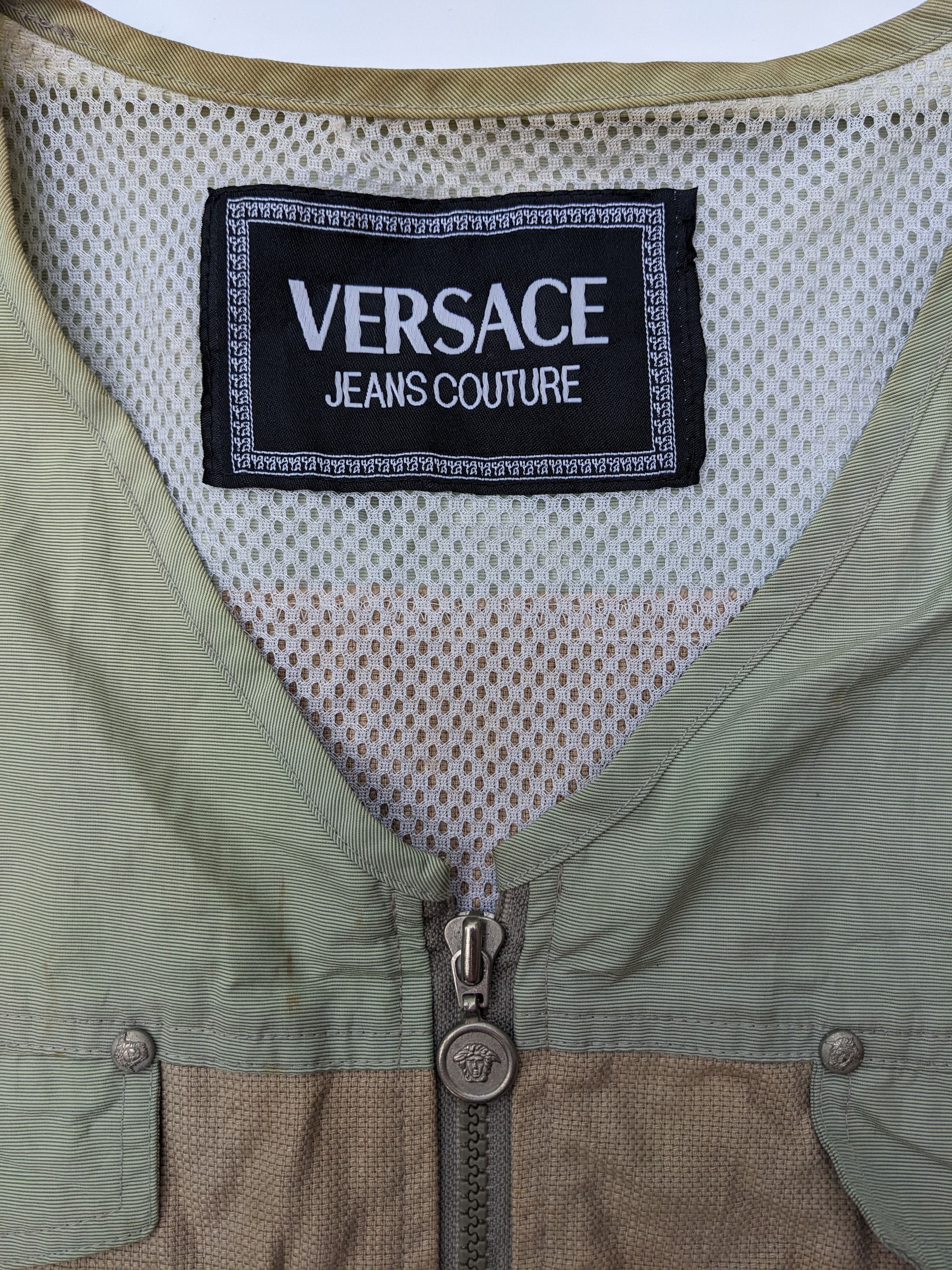 Versace Jeans Couture Vintage Versace tactical vest Size US M / EU 48-50 / 2 - 5 Thumbnail