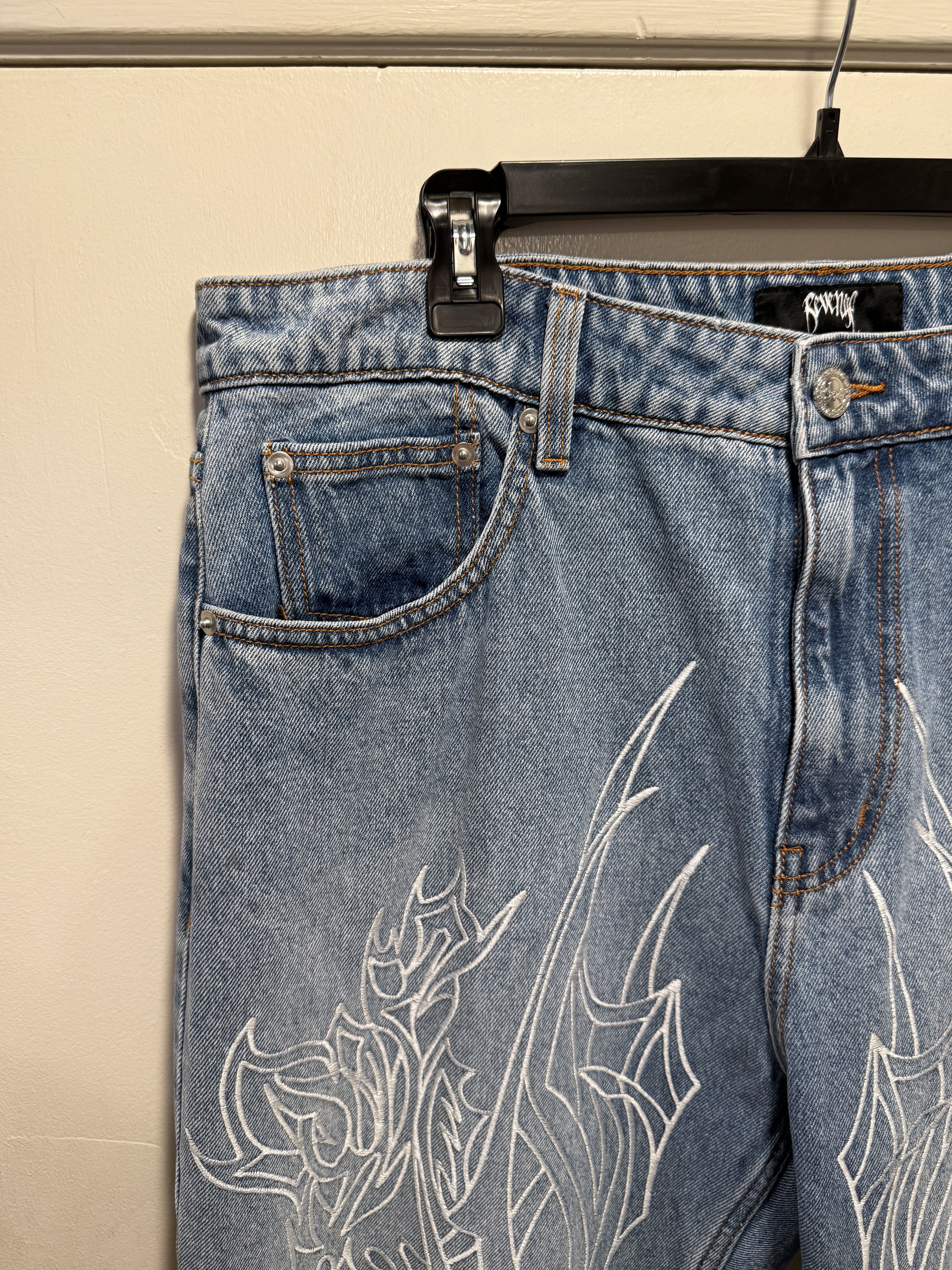 Revenge revenge tribal cross denim size 36 Size US 36 / EU 52 - 8 Thumbnail