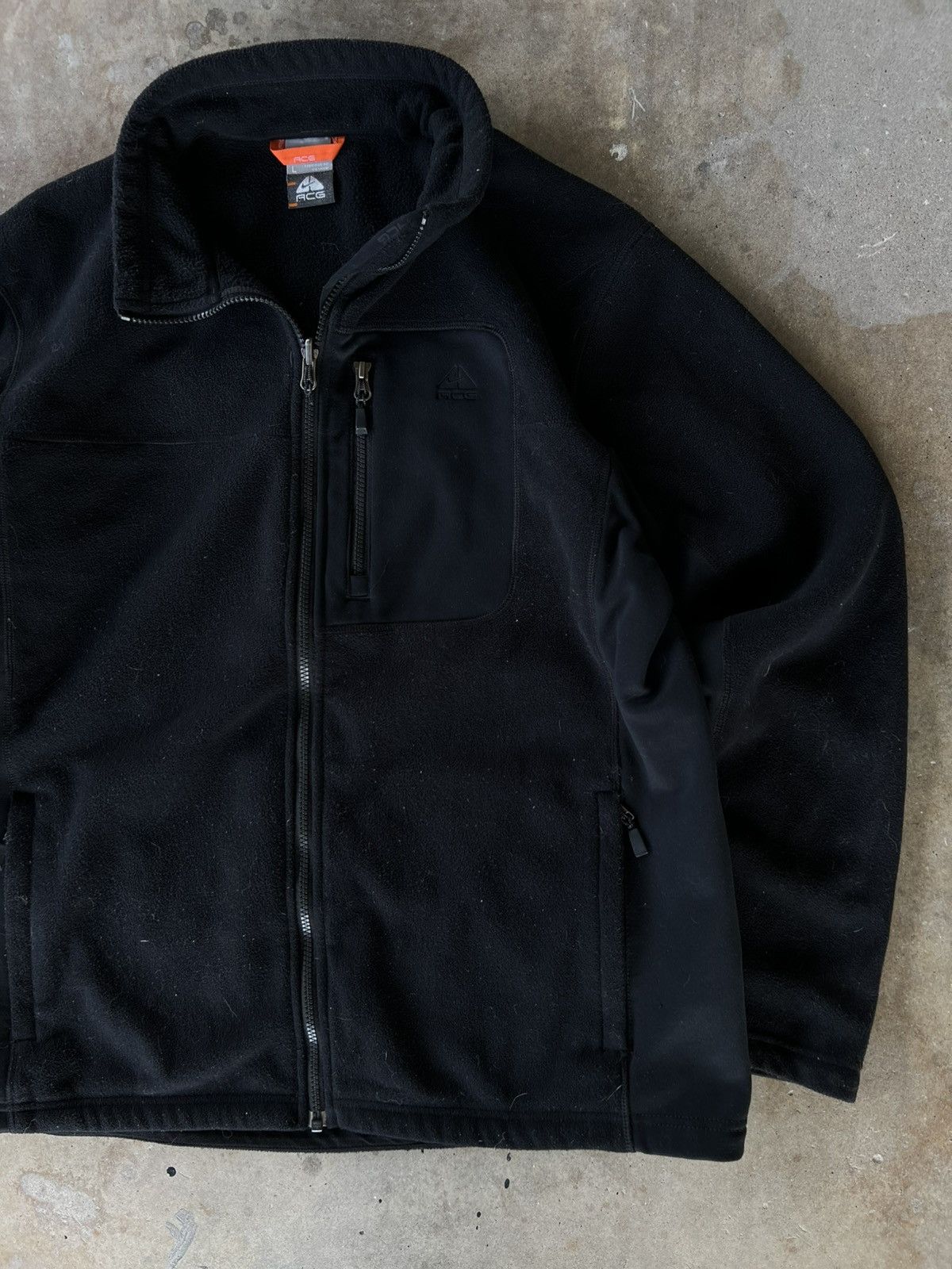 Nike Vintage Nike ACG Fleece Essential Zip Up Jacket Size US L / EU 52-54 / 3 - 1 Thumbnail