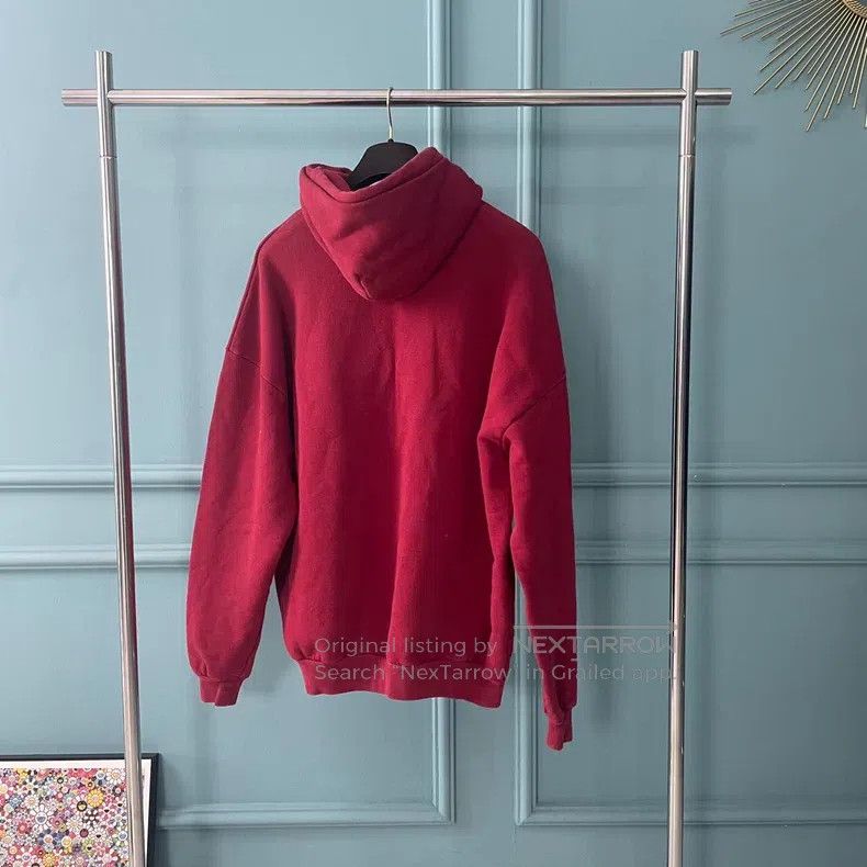 Balenciaga Balenciaga Red wheat ear logo hoodie Size US XS / EU 42 / 0 - 2 Thumbnail