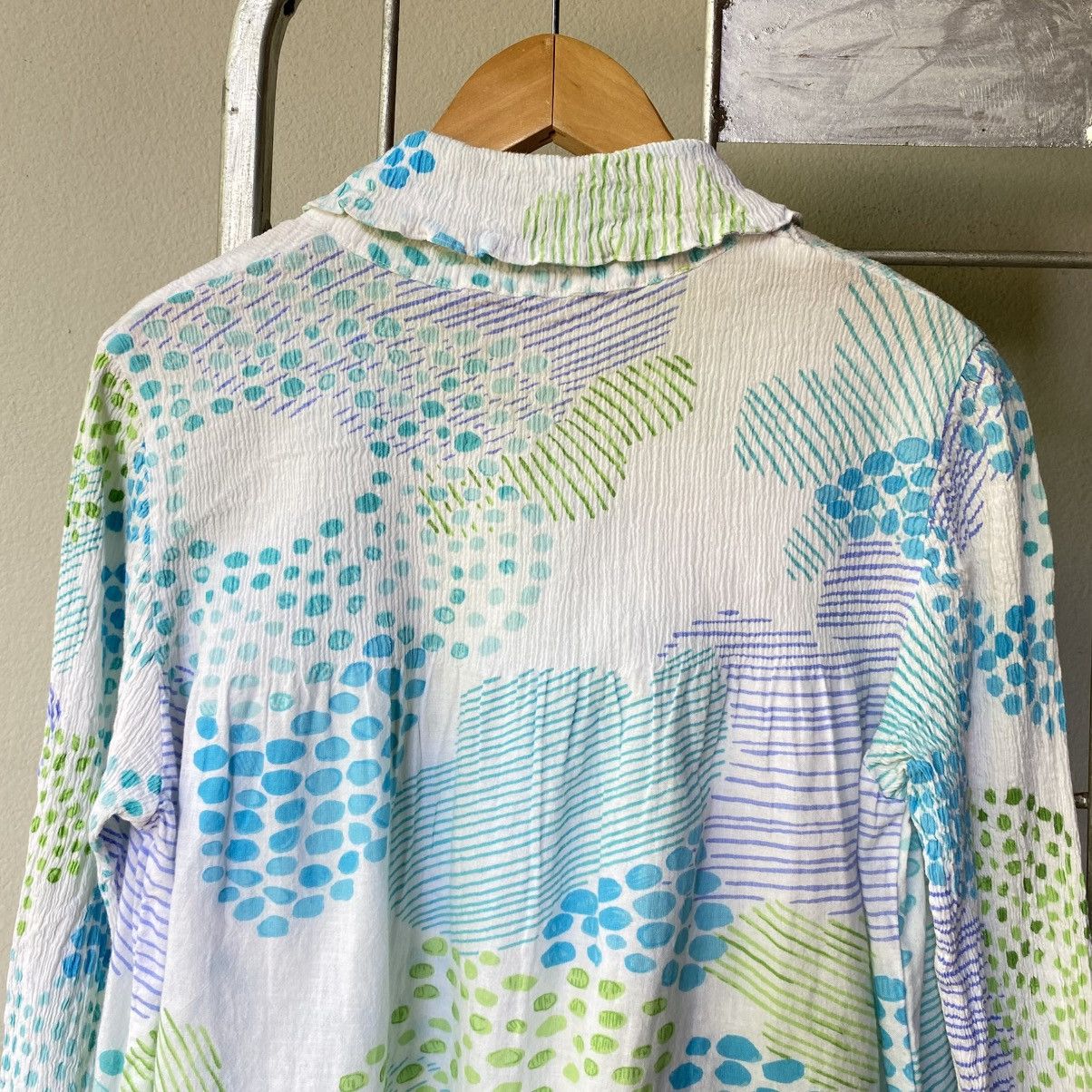 Tsumori Chisato Tsumori Chisato Meadow Bloom Pleated Shirt Size XS / US 0-2 / IT 36-38 - 5 Thumbnail